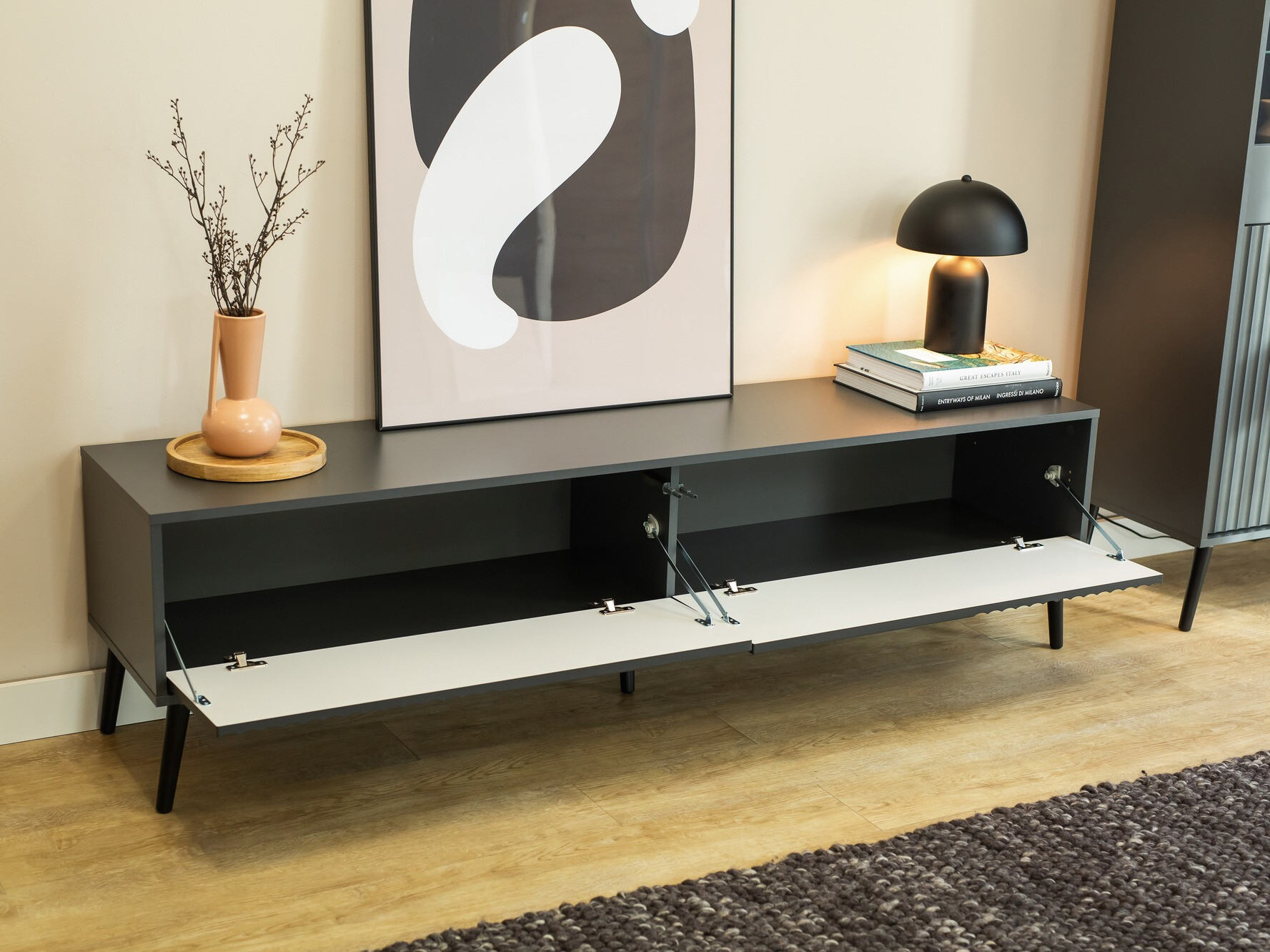 TV stand Cirferi 105 (Anthracite)