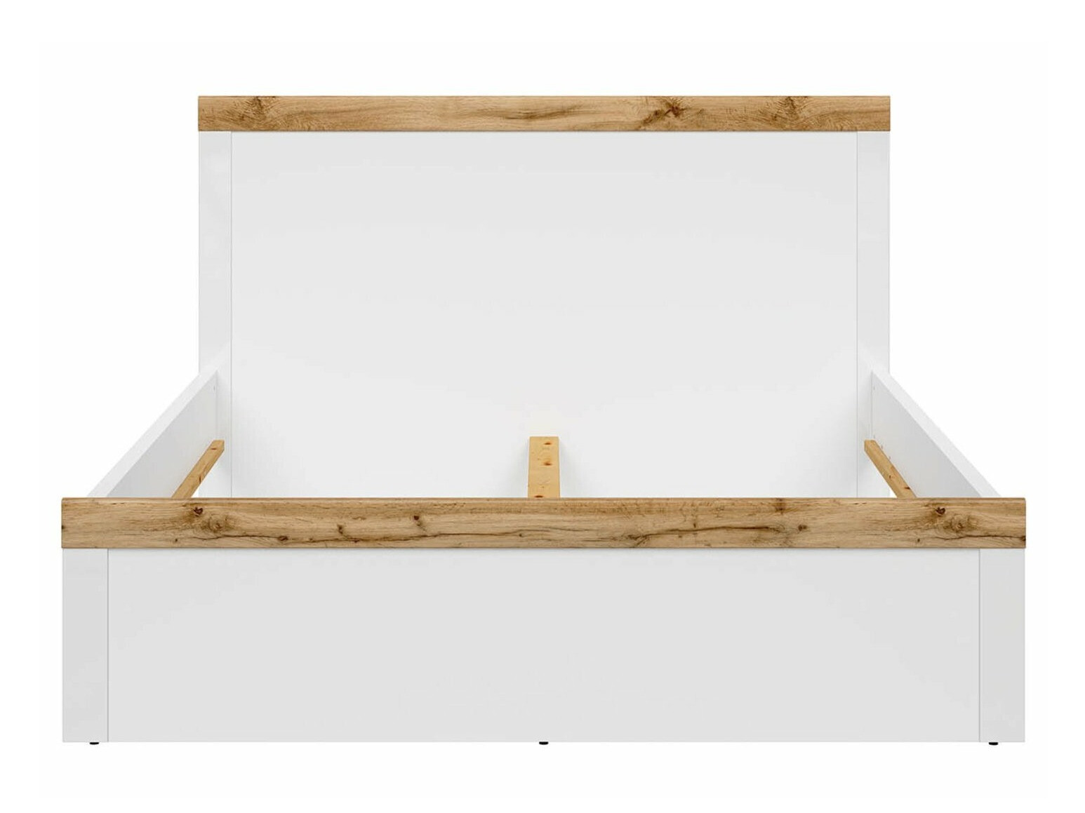 Bed Sonsoru 138 (White + Oak)