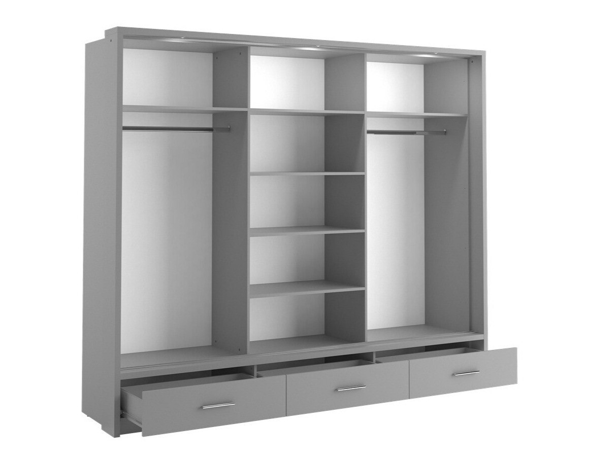 Wardrobe Fresno 100 (Grey)