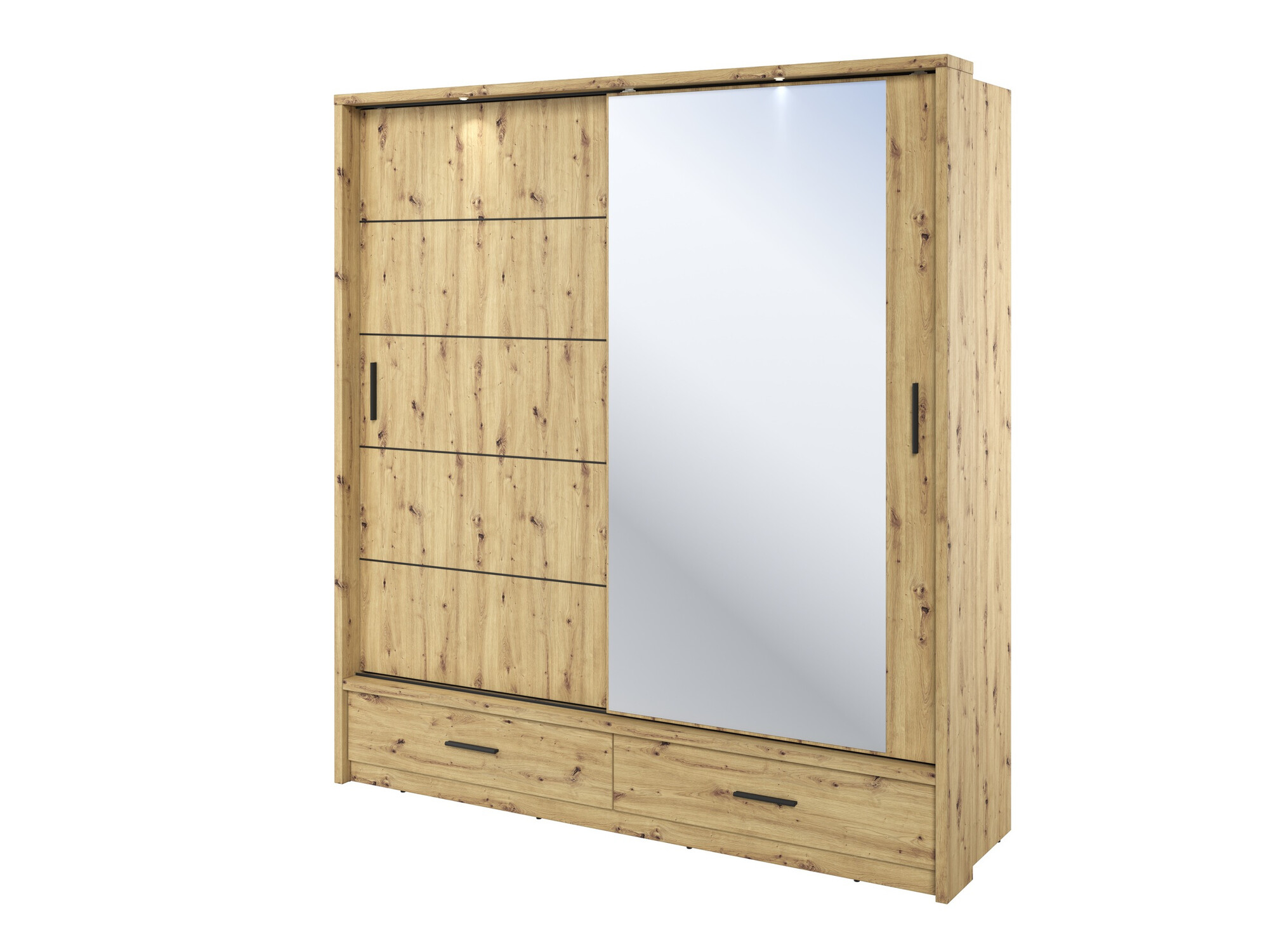 Wardrobe Fresno 104 (Artisan oak)