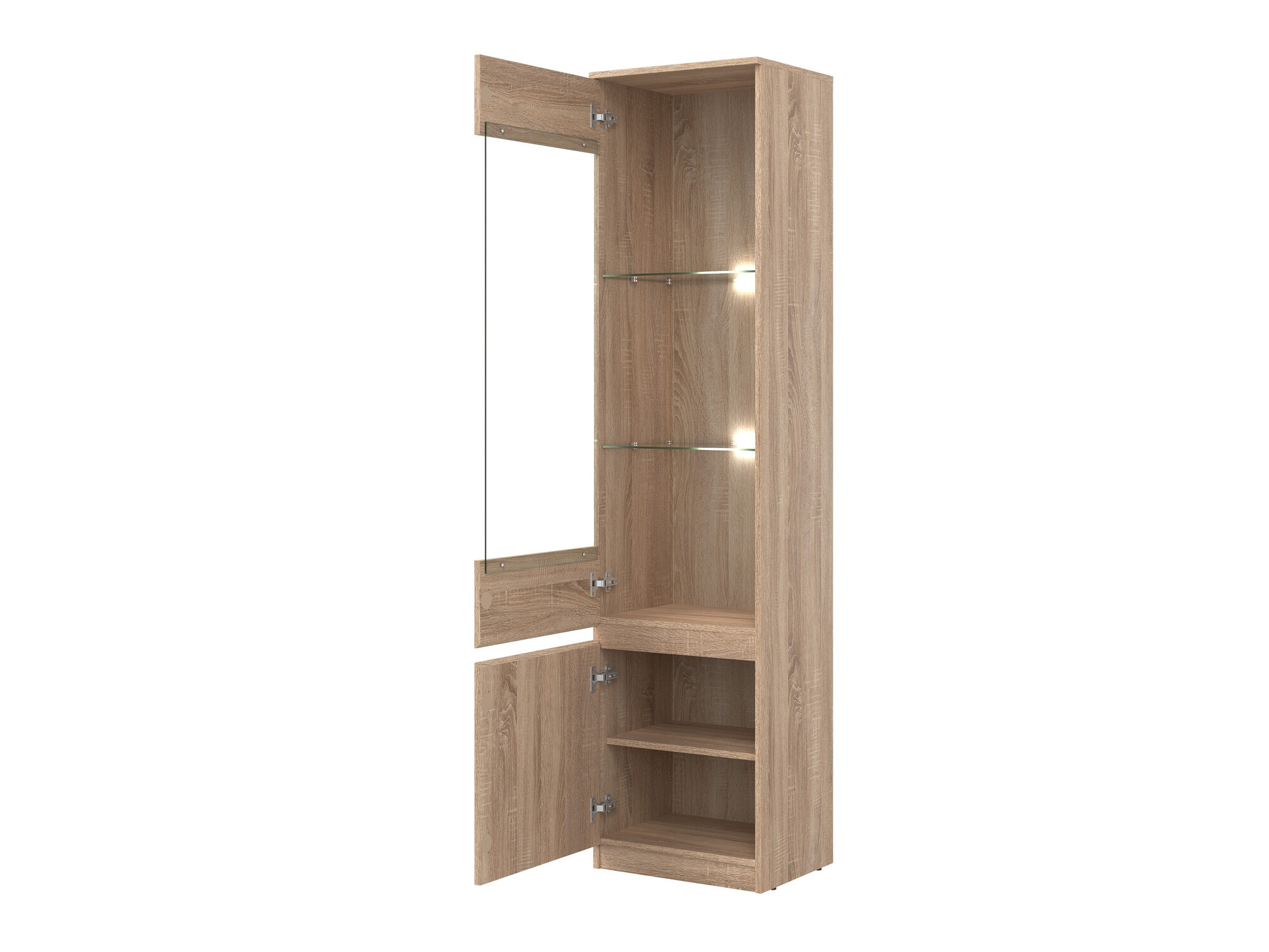 Bookcase Catelbi 121 (Sonoma oak)