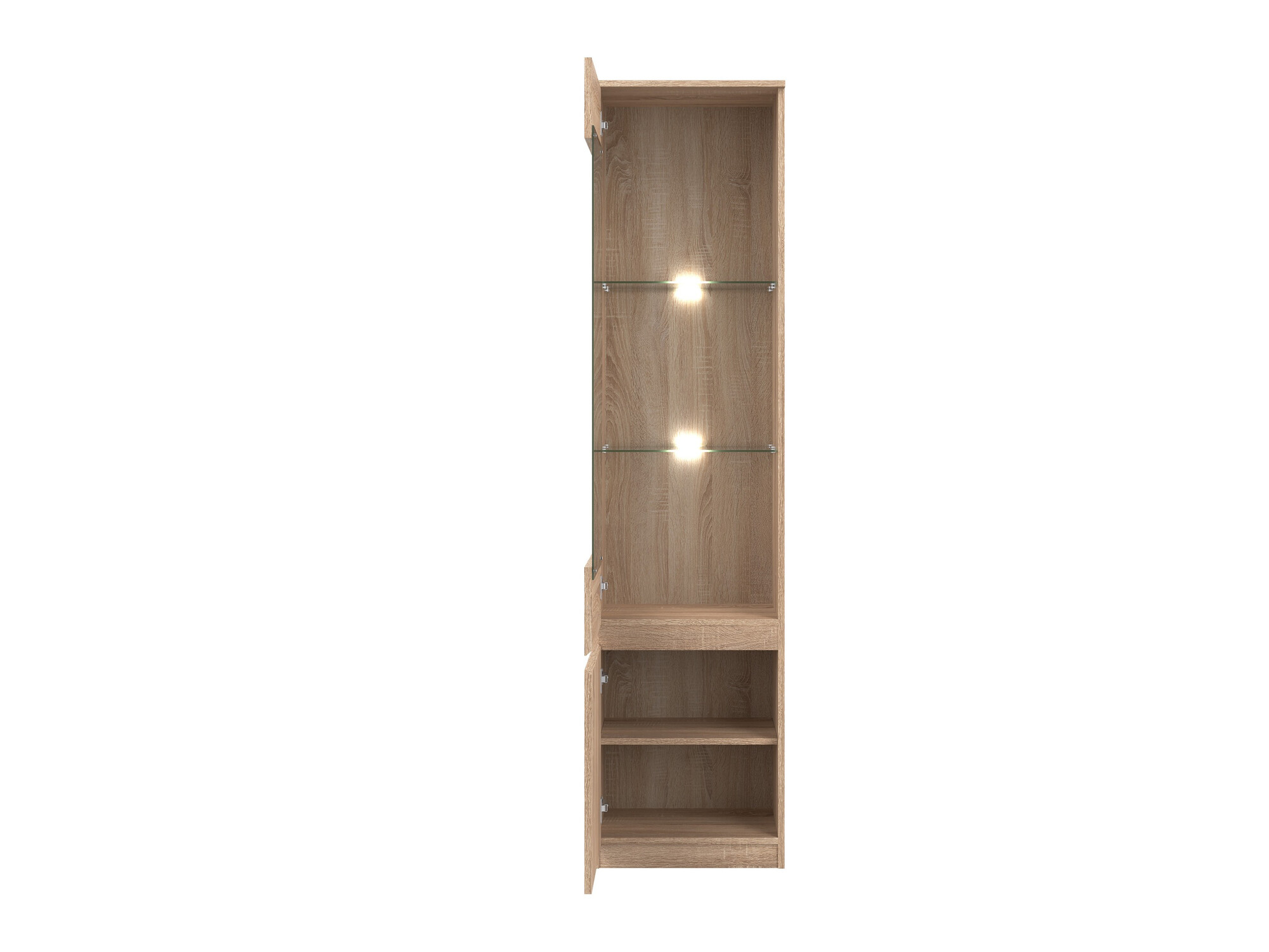 Bookcase Catelbi 121 (Sonoma oak)
