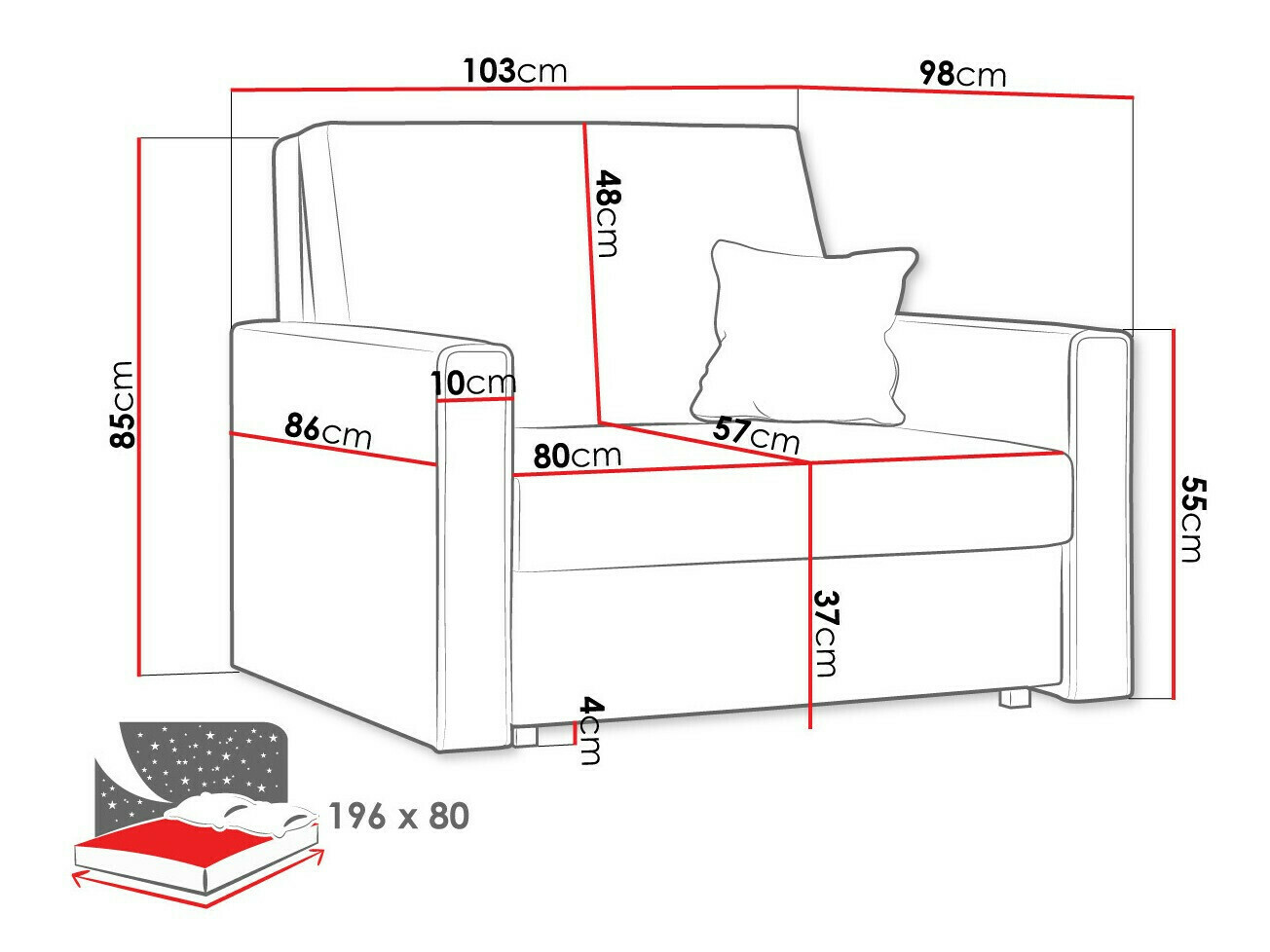 Armchair Morel I (Poso 110)