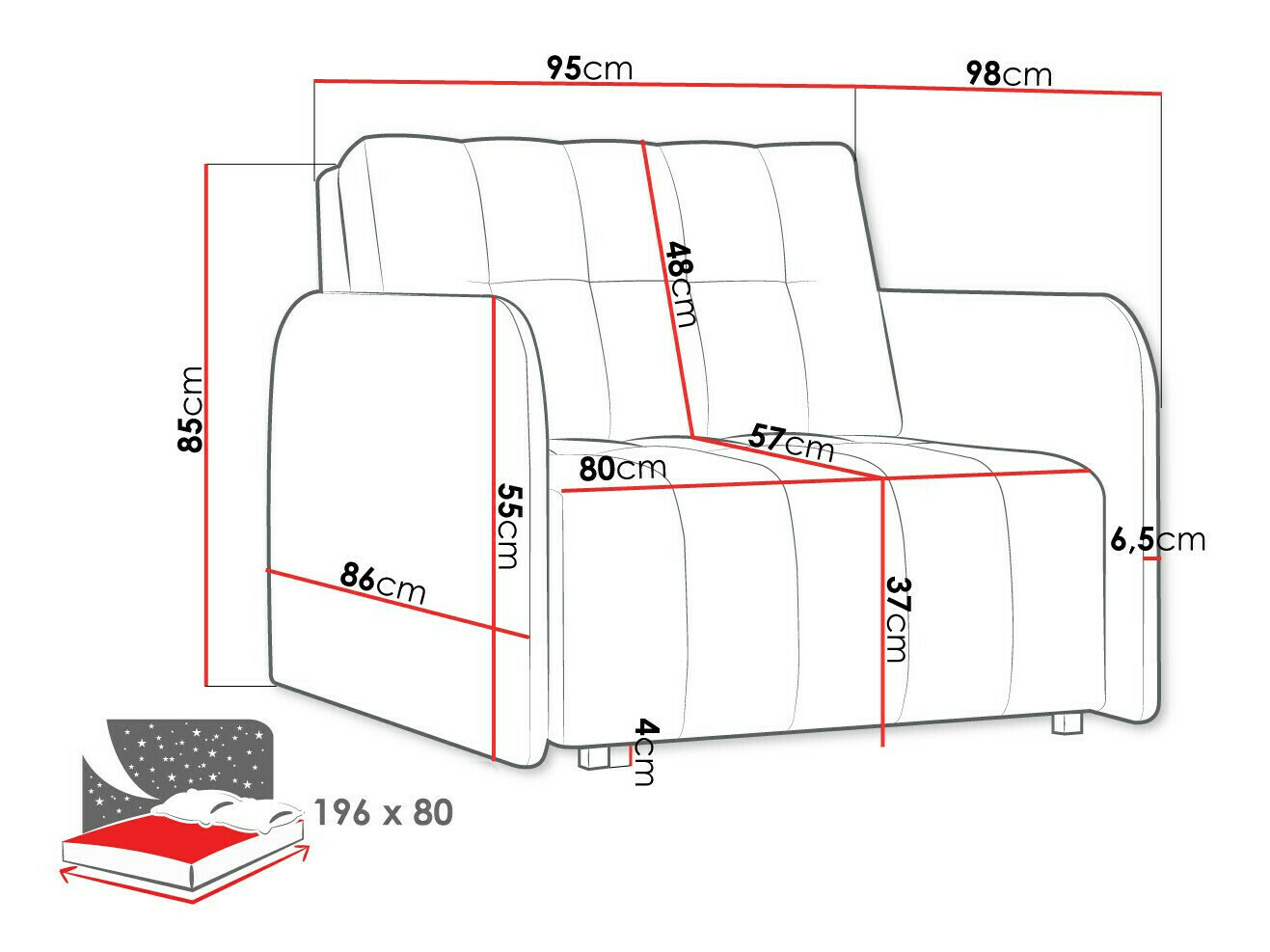 Armchair Aquarin I (Country 8)