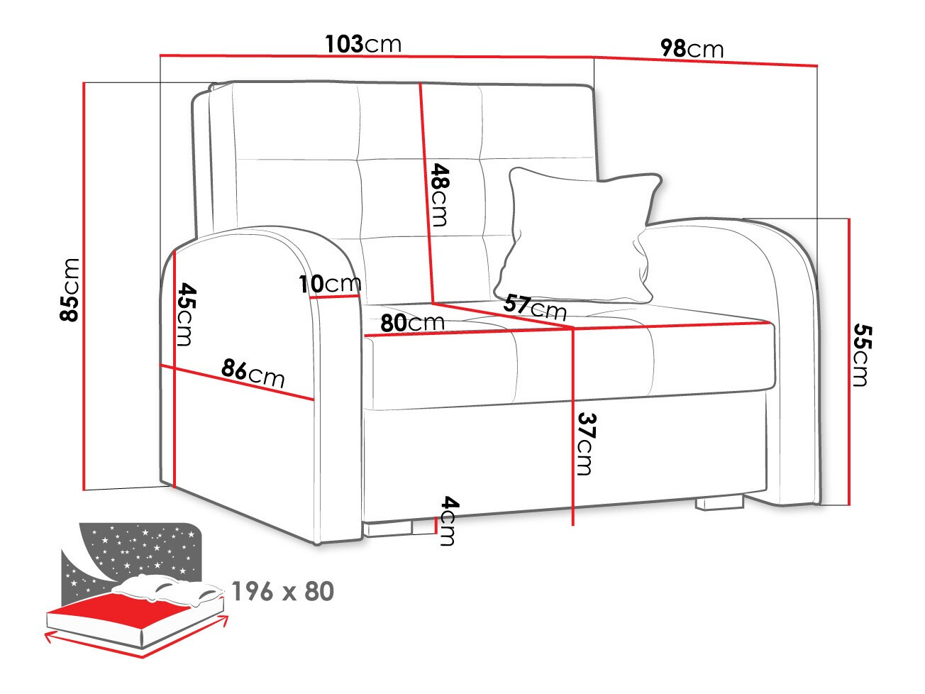 Armchair Silona I (Kronos 01)