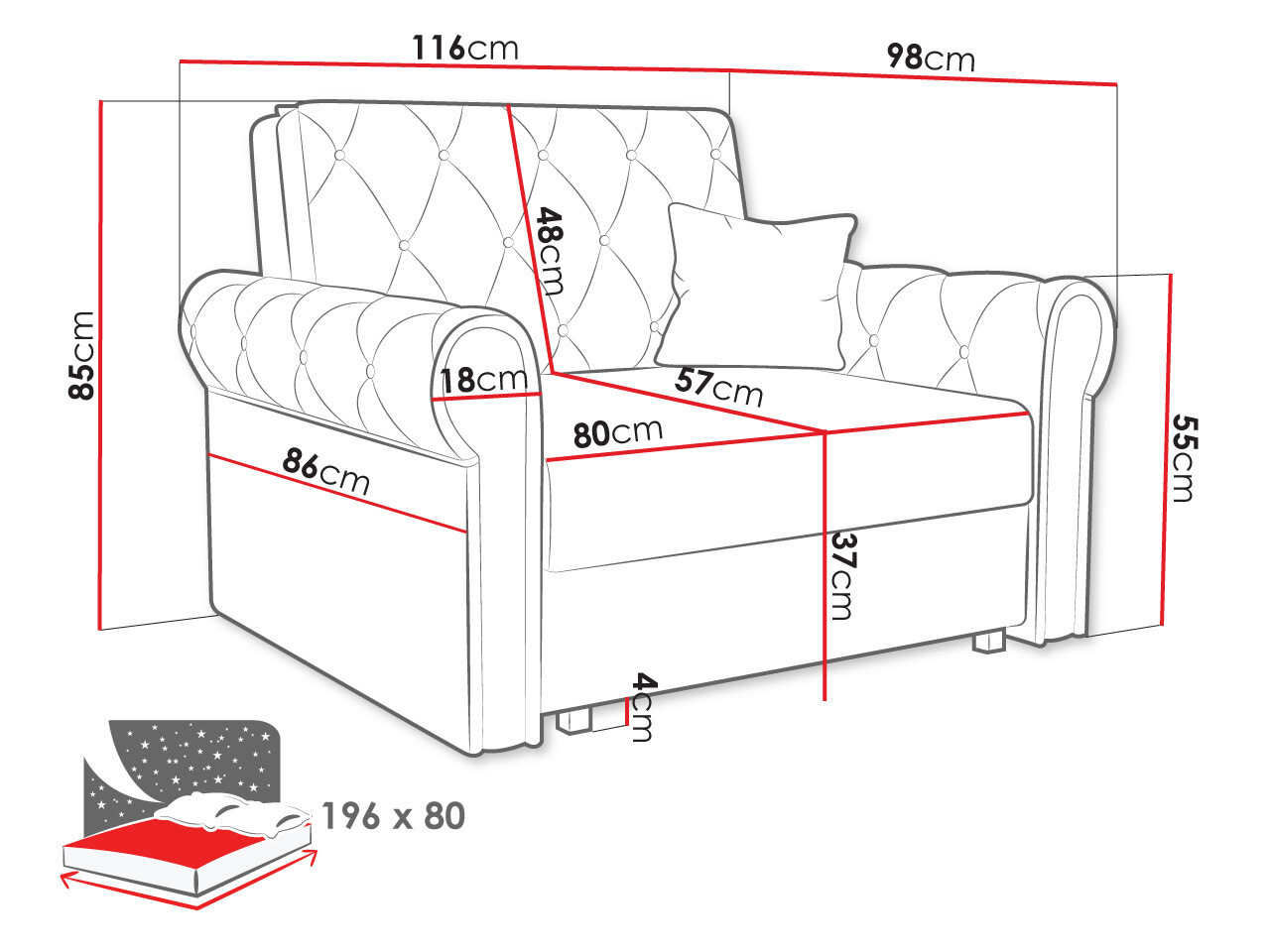 Armchair Aelara I (Kronos 22)