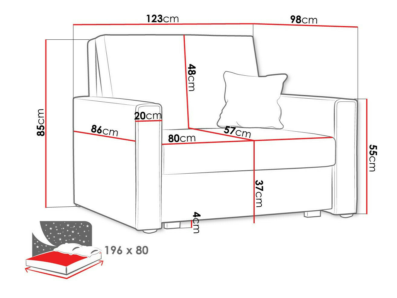 Armchair Clarlen I (Poso 01)