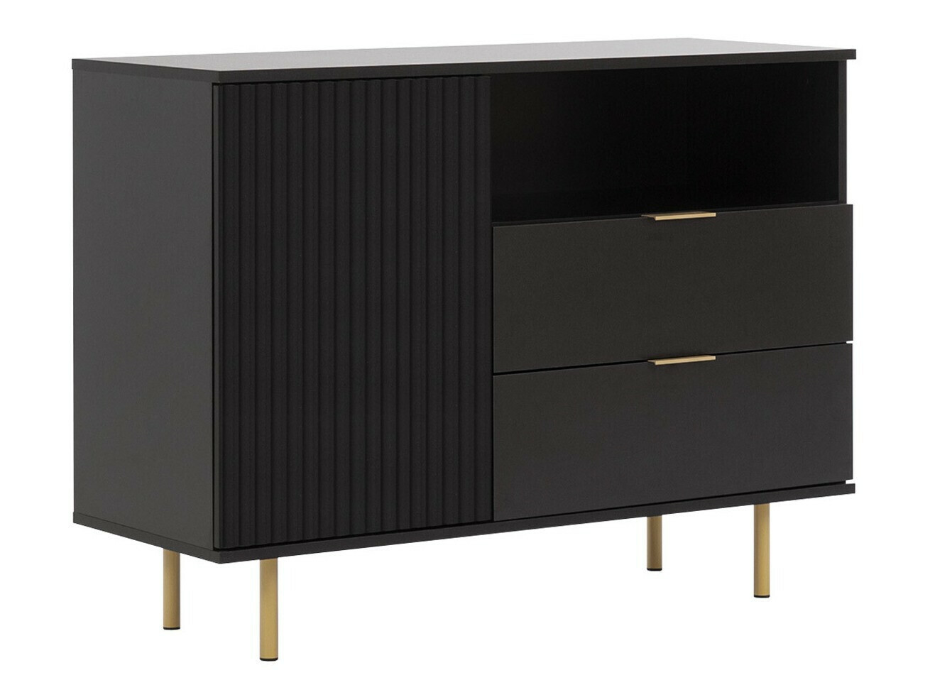 Chest of drawers Decus (Black)