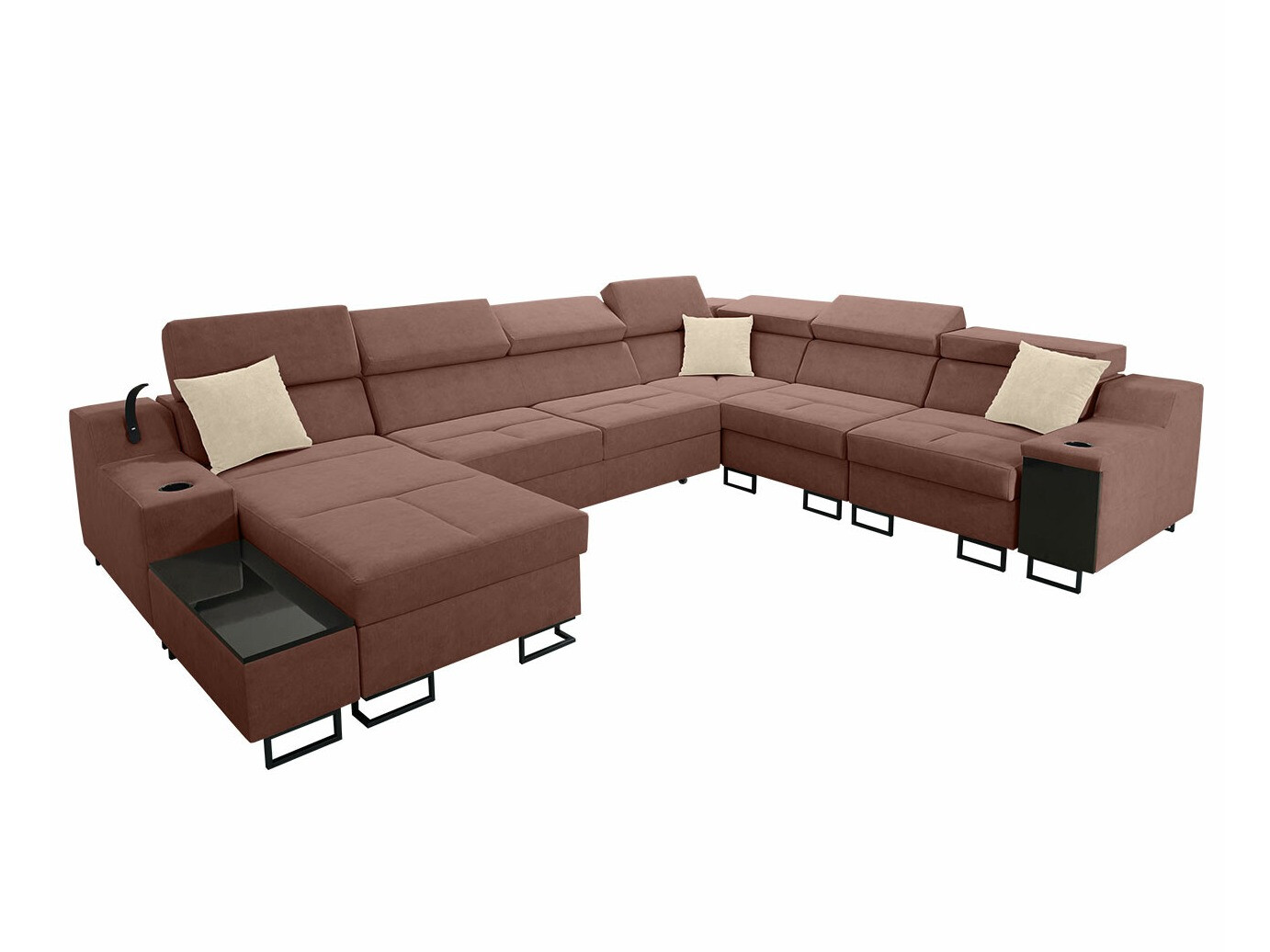 Corner sofa Sarasota 160 (Uttario Velvet 2955 + Uttario Velvet 2978)