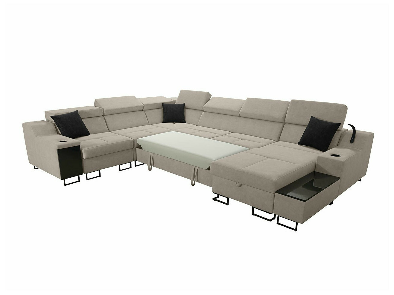 Corner sofa Sarasota 160 (Uttario Velvet 2967 + Uttario Velvet 2973)