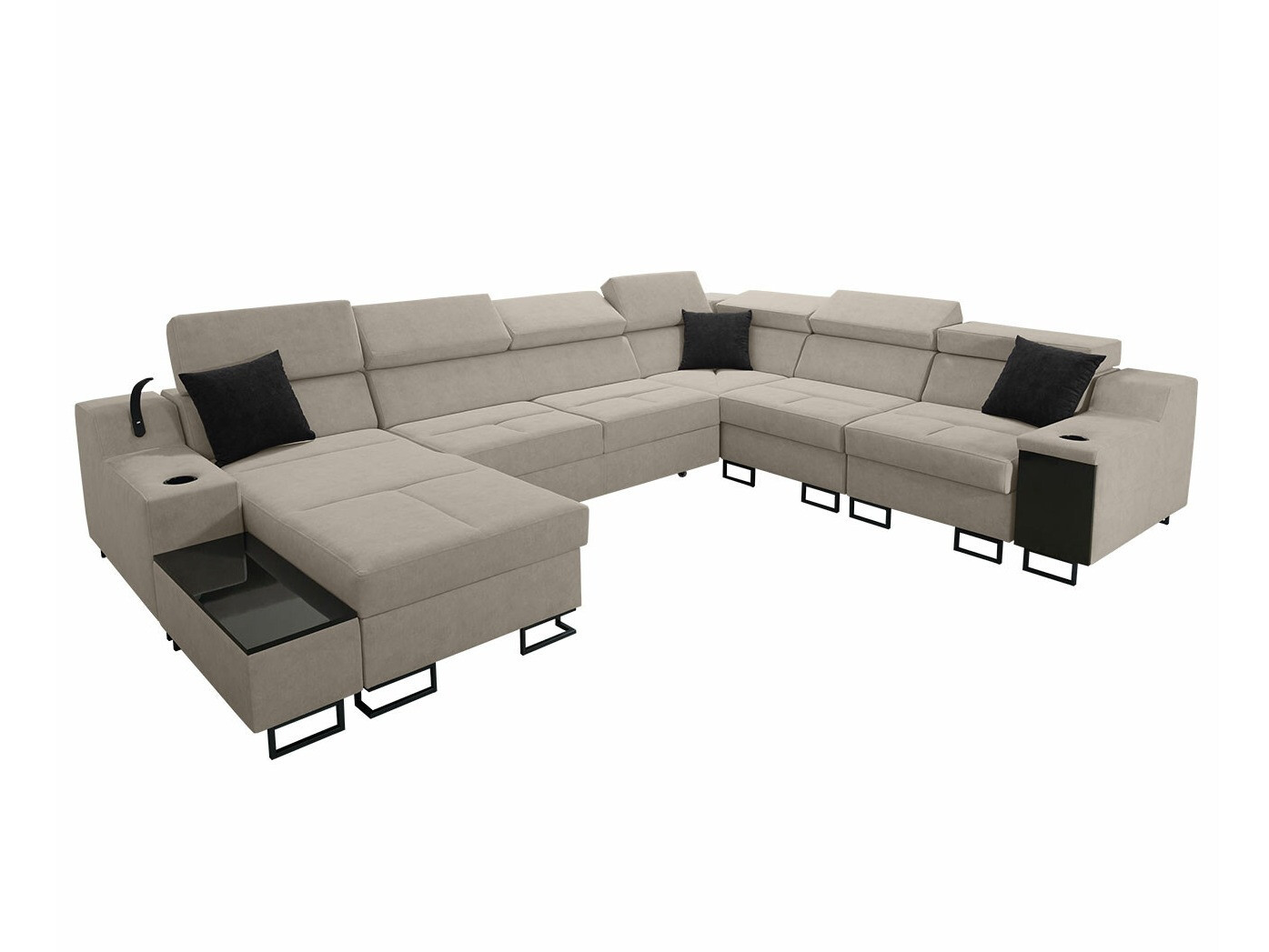 Corner sofa Sarasota 160 (Uttario Velvet 2979 + Uttario Velvet 2980)
