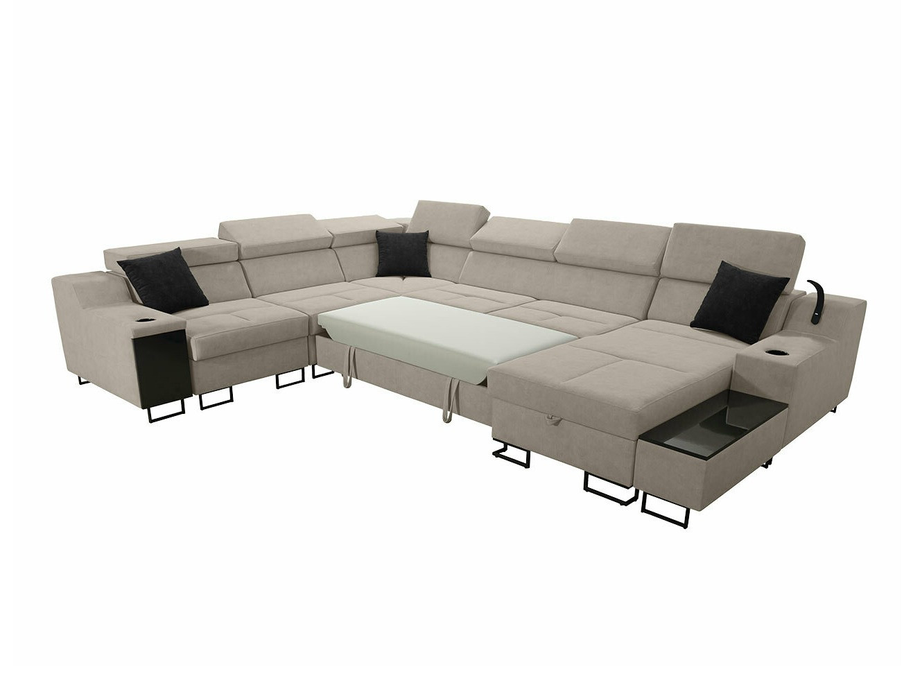 Corner sofa Sarasota 160 (Uttario Velvet 2979 + Uttario Velvet 2980)