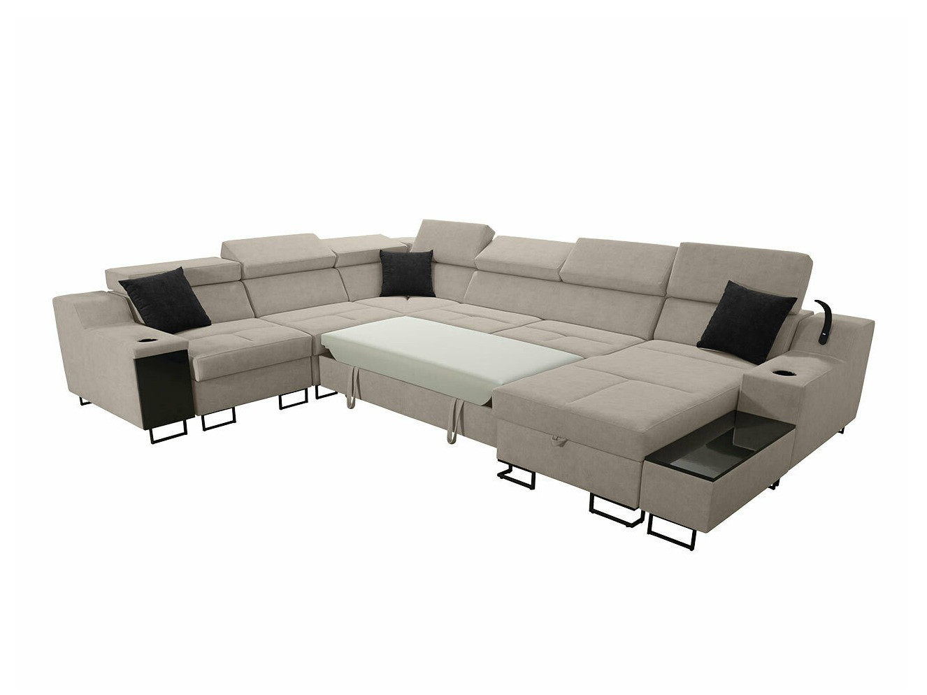 Corner sofa Sarasota 160 (Uttario Velvet 2979 + Uttario Velvet 2980)