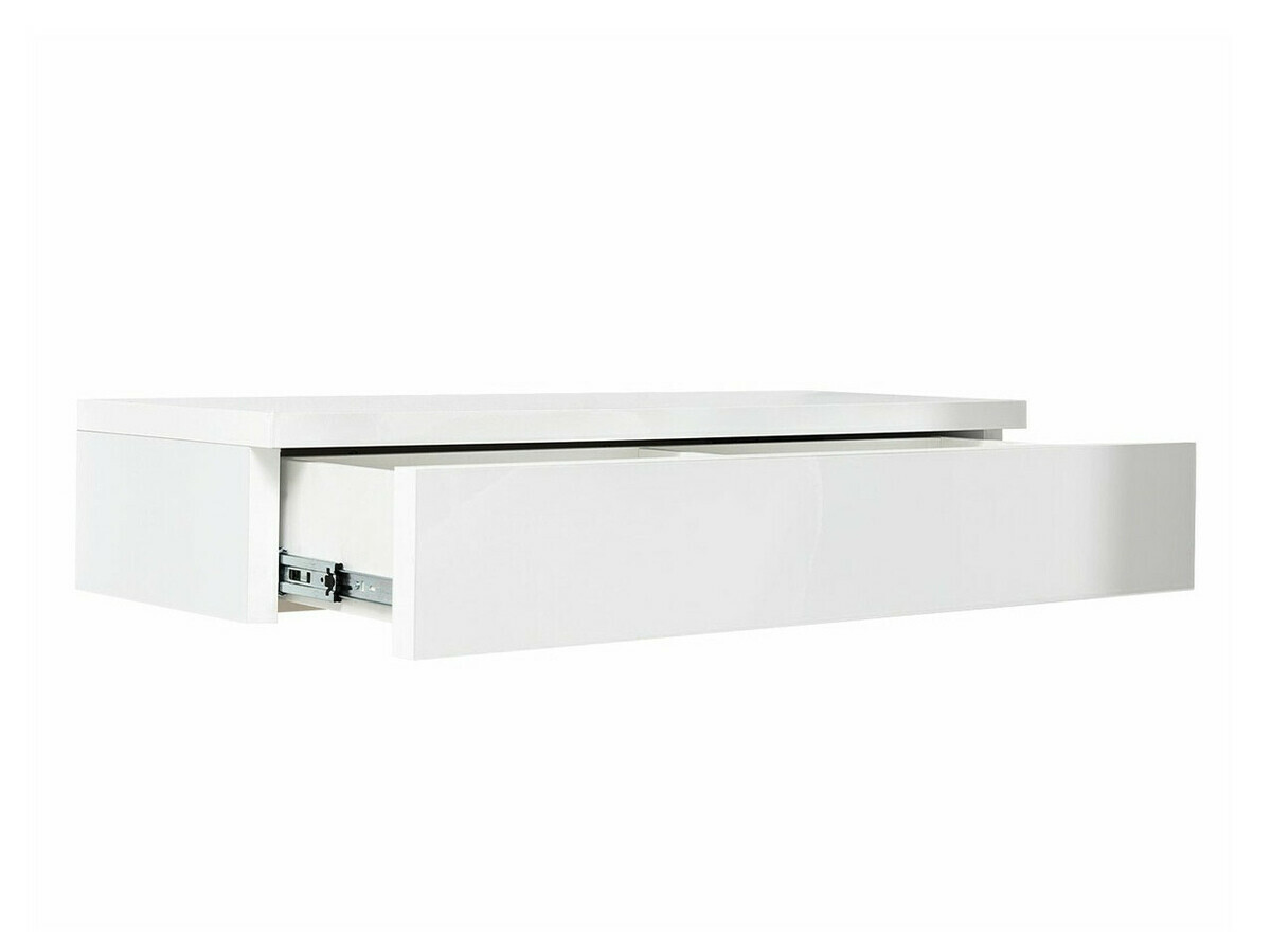 Dressing table Delpher (Black + Glossy black)