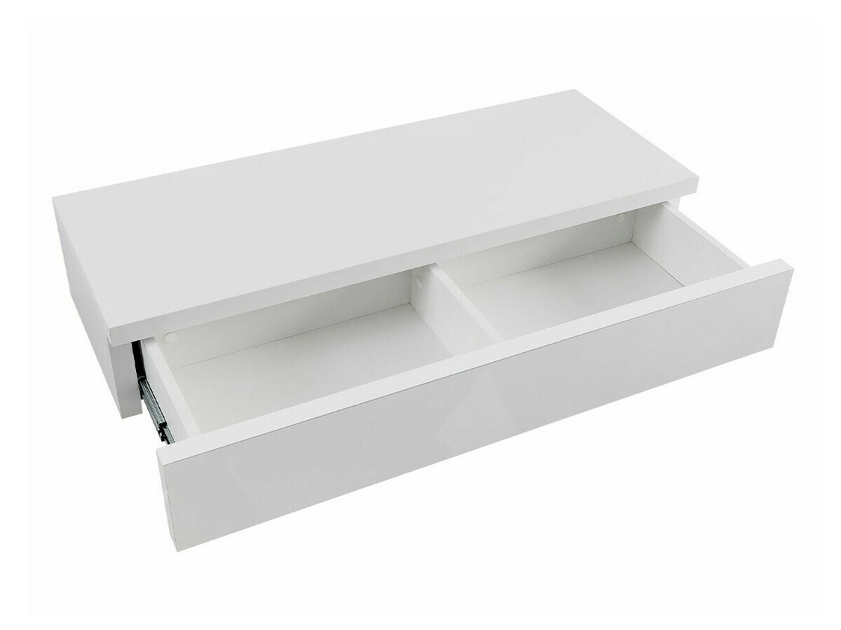 Dressing table Delpher (Black + Glossy black)