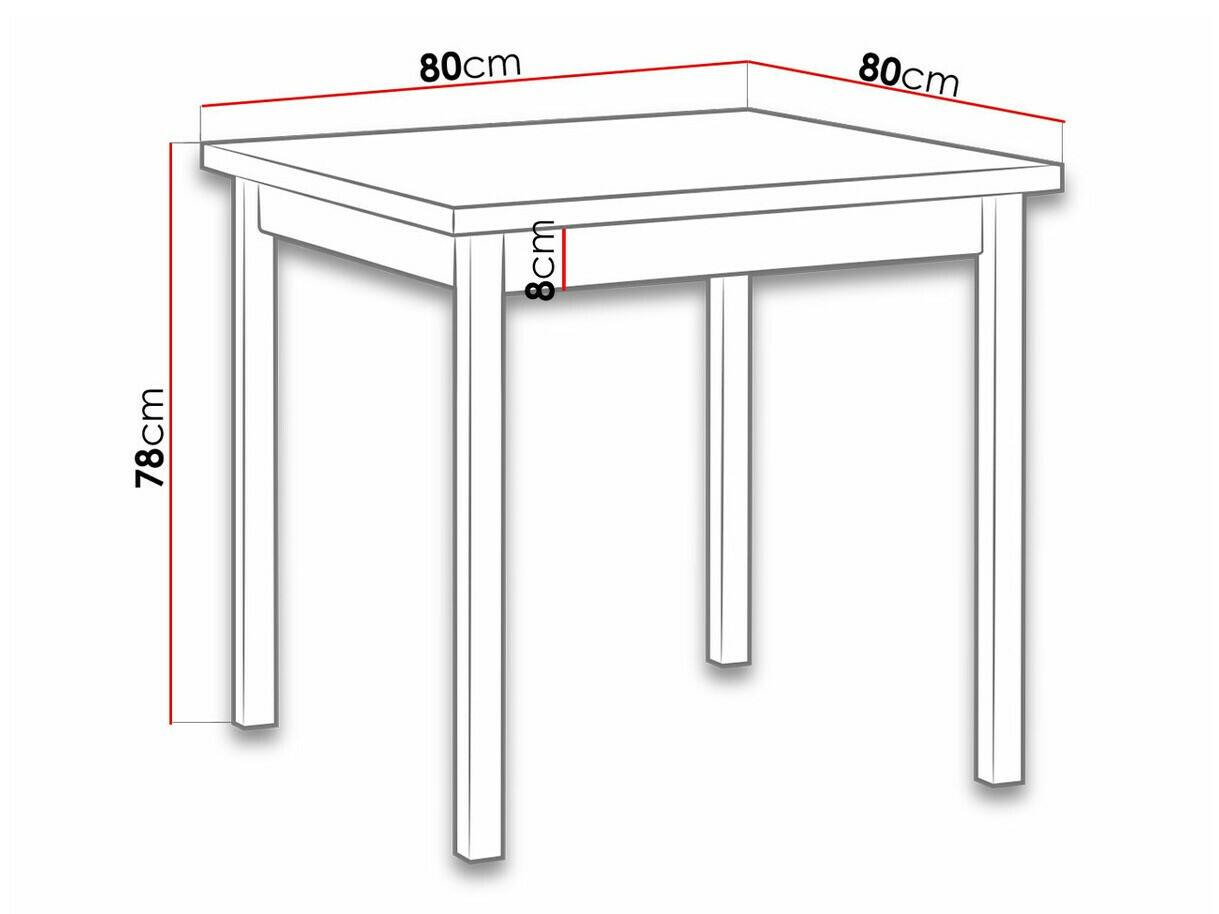Table Victorville 110 (Nut)