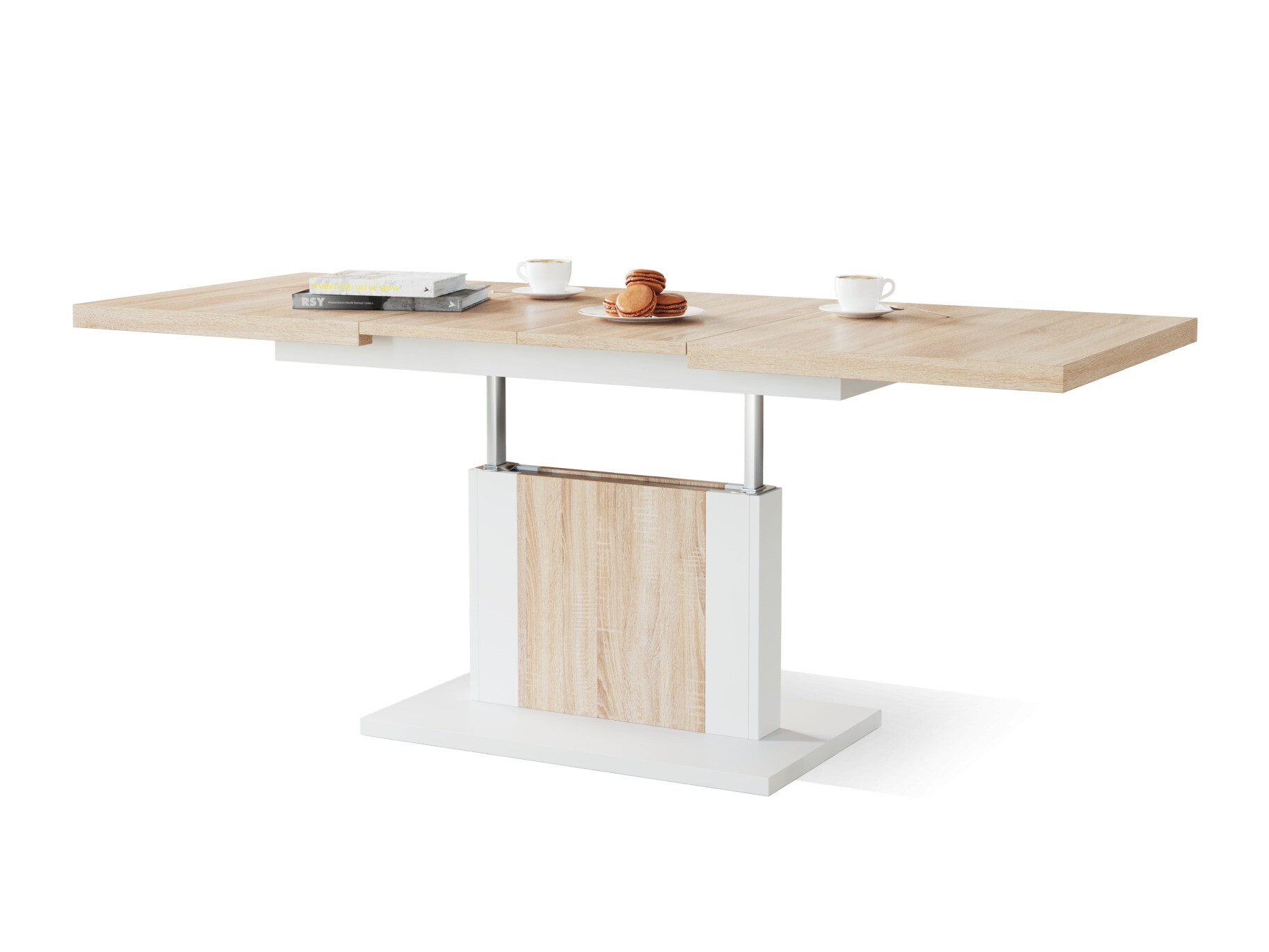Coffee table transformer Glendale 103 (Sonoma oak + White)