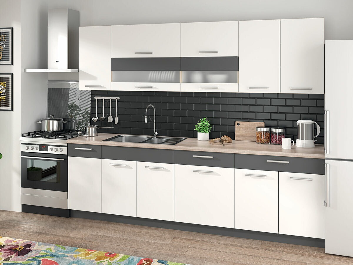 Modular wall cabinet Mode White 103