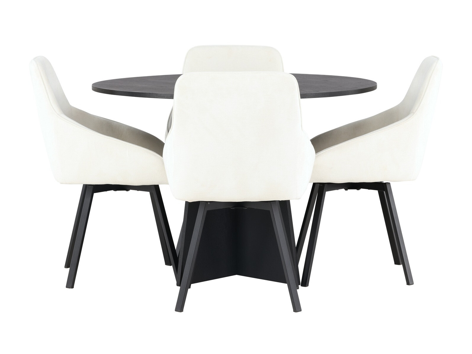 Dining set Dallas 4325 (Beige + Black)