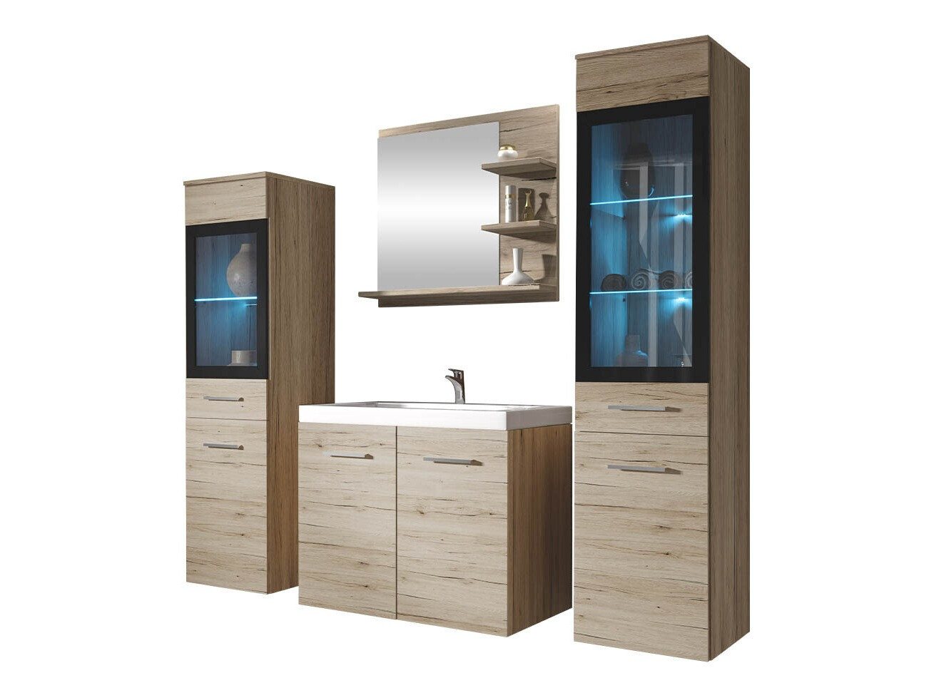 Bathroom set Scientia IV (San Remo oak)