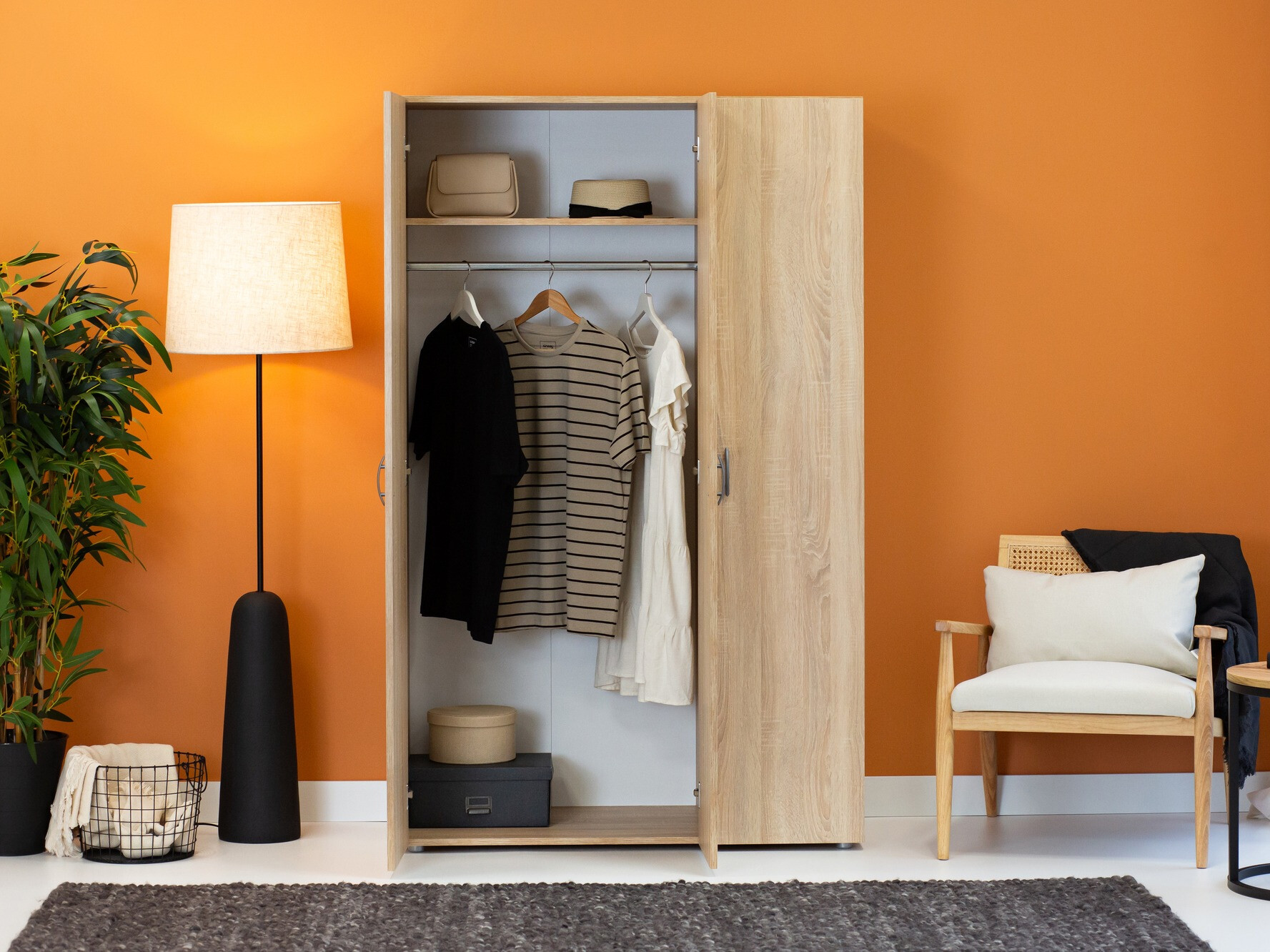 Wardrobe Bristol 184 (Sonoma oak)