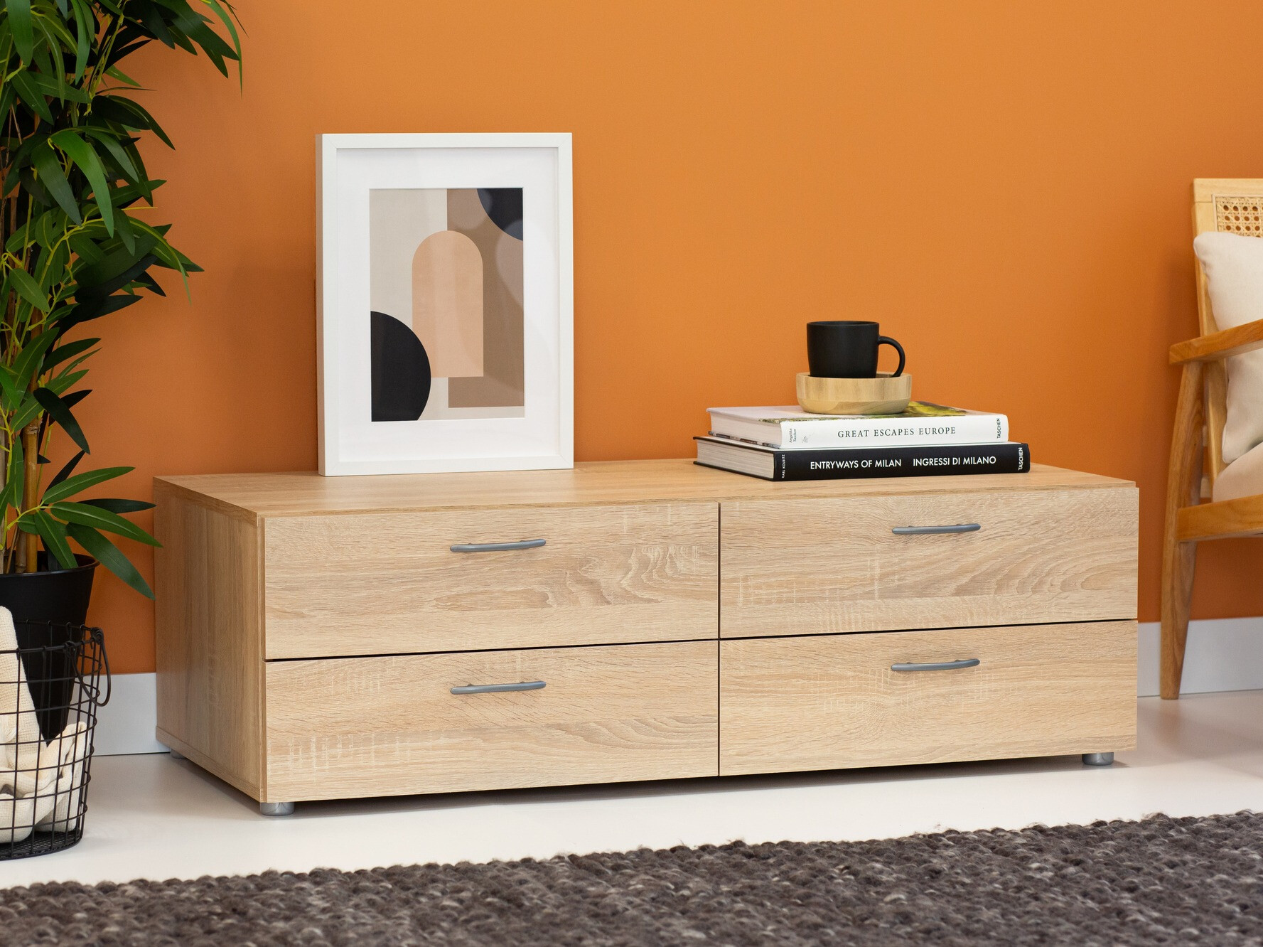 Chest of drawers Bristol 186 (Sonoma oak)