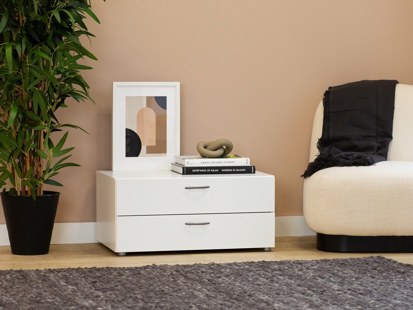 Side table Bristol 185 (White)