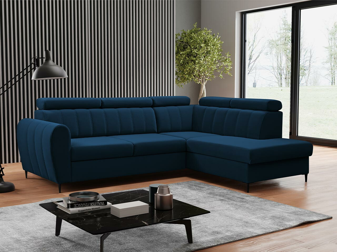Corner sofa Temple 125 (Kronos 09)