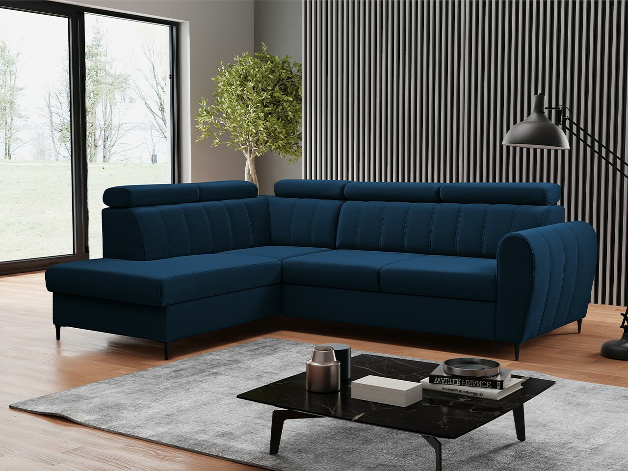 Corner sofa Temple 125 (Kronos 09)
