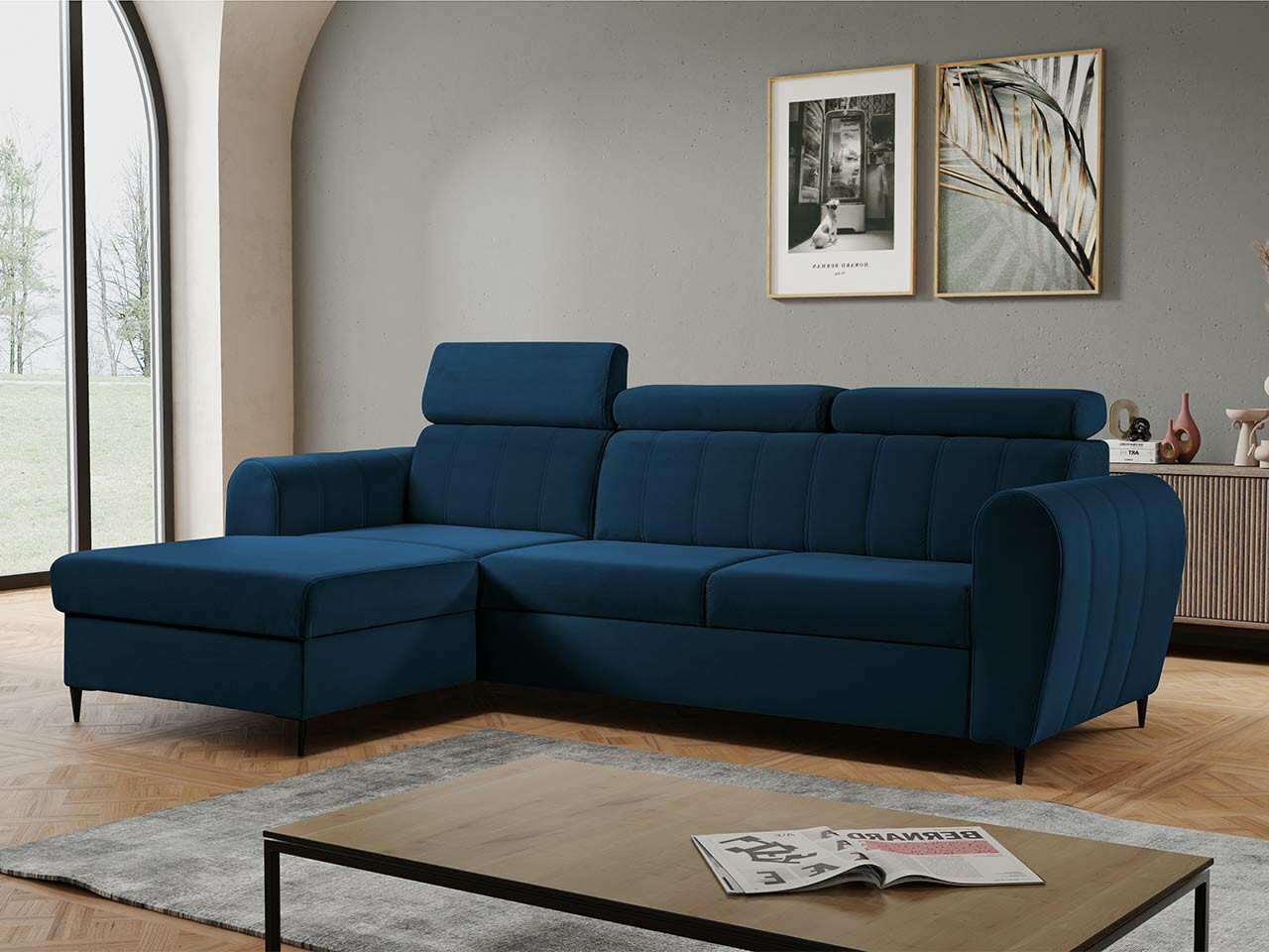 Corner sofa Temple 126 (Kronos 09)