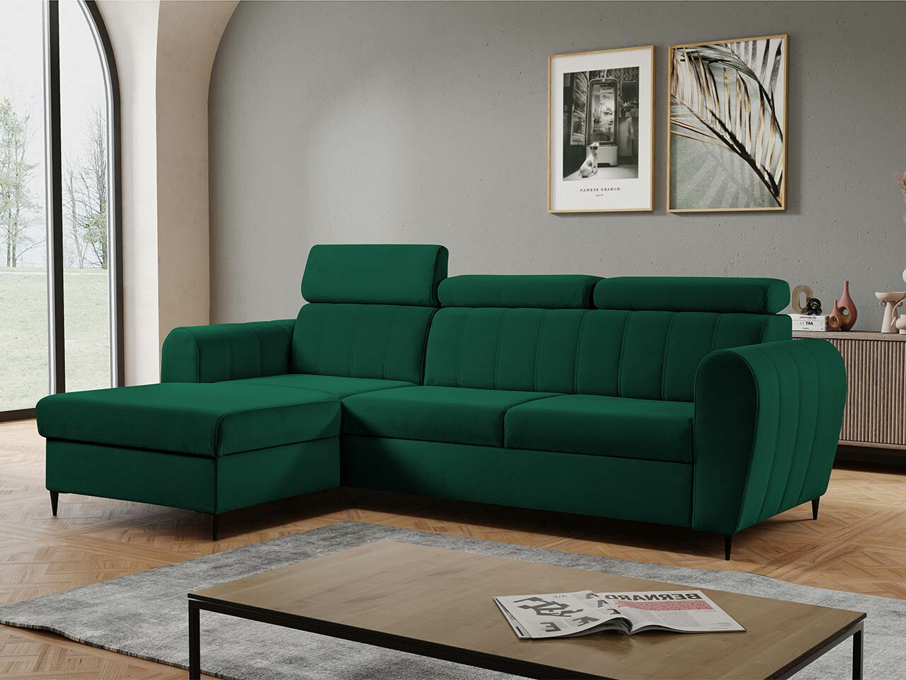 Corner sofa Temple 126 (Kronos 19)