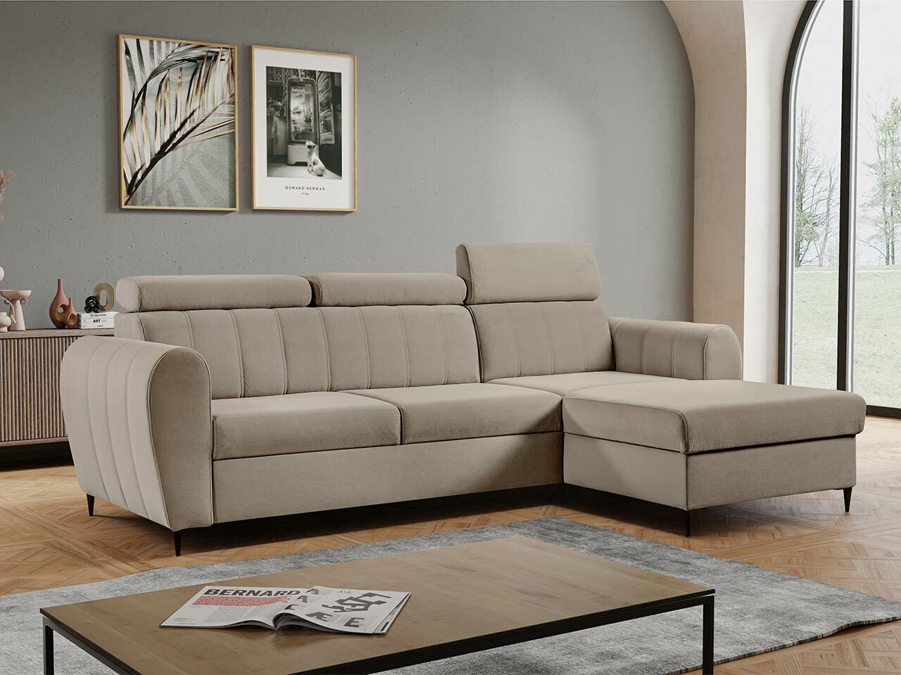 Corner sofa Temple 126 (Paros 2)