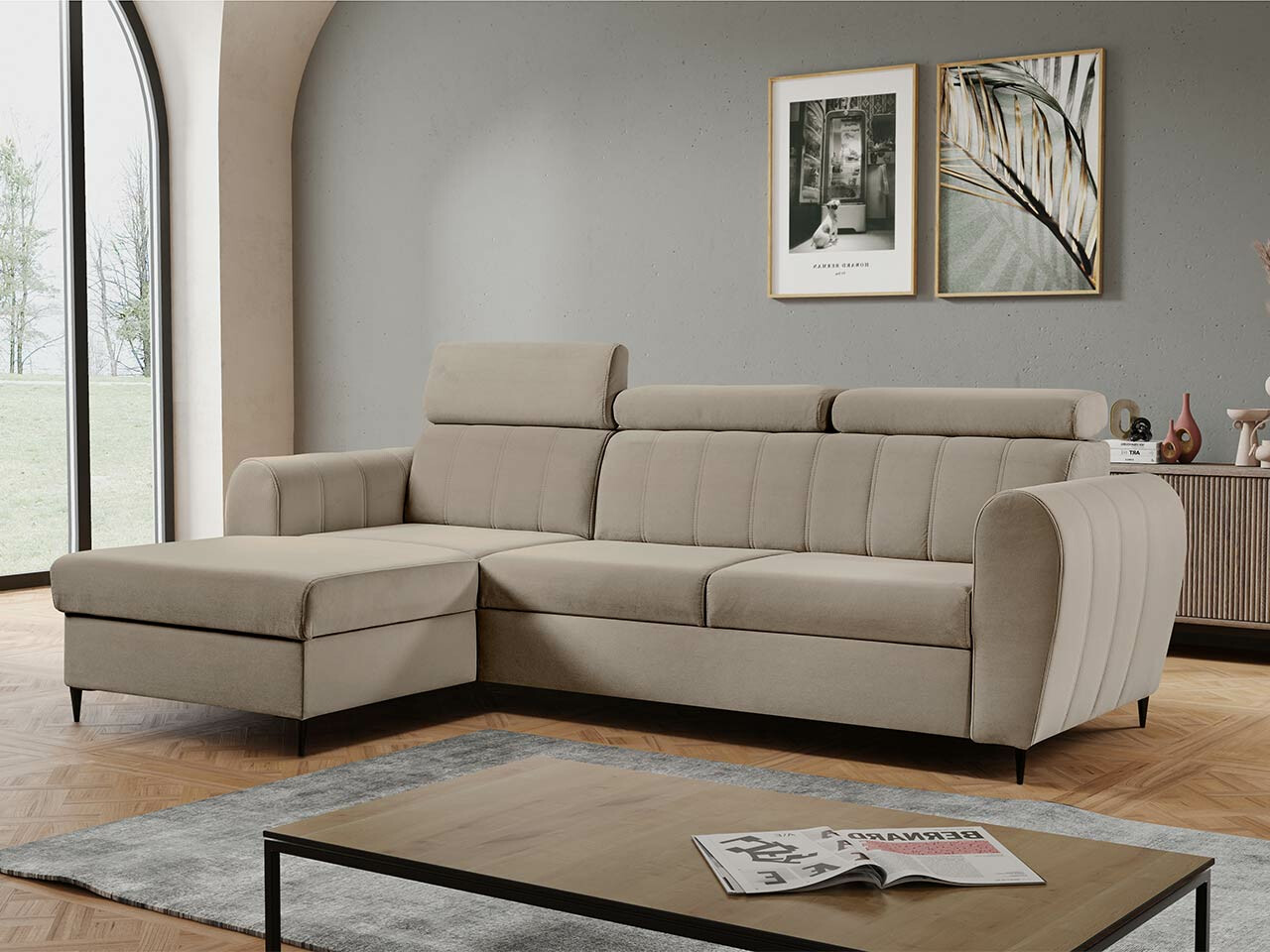 Corner sofa Temple 126 (Paros 2)