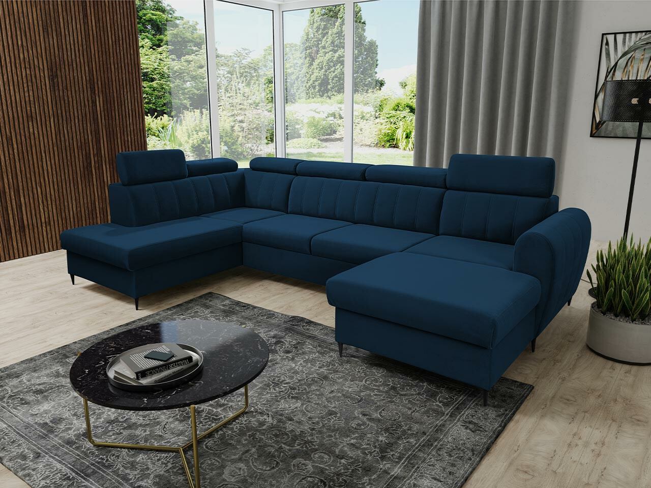Corner sofa Temple 128 (Kronos 09)