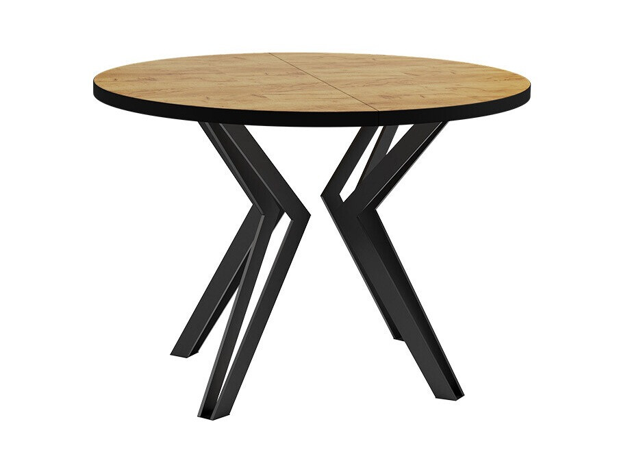 Table Oswego 111 (Craft golden oak + Black)