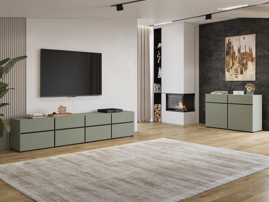 TV stand Alfere 101 (Green)