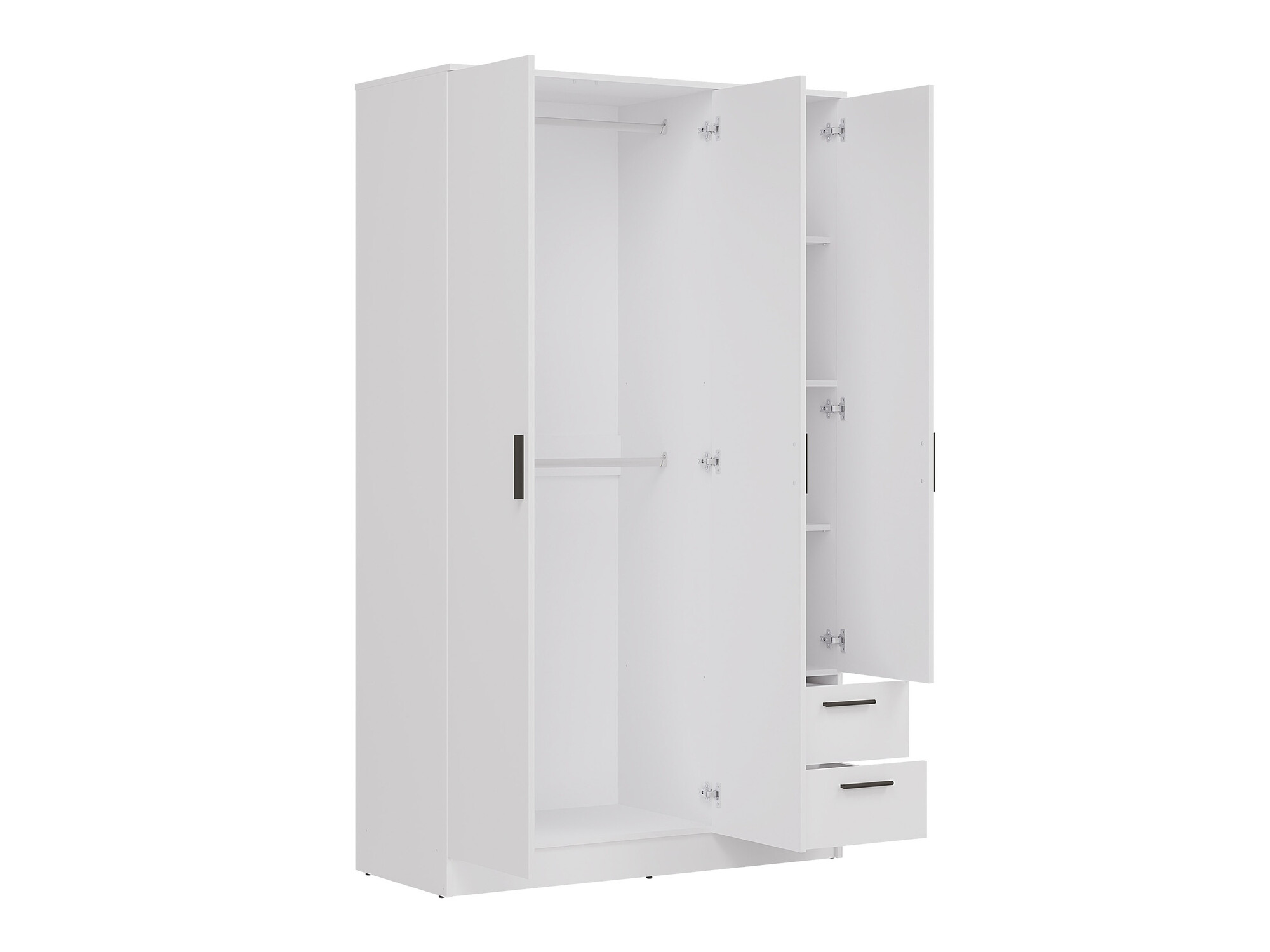 Wardrobe Orlando 222 (White)