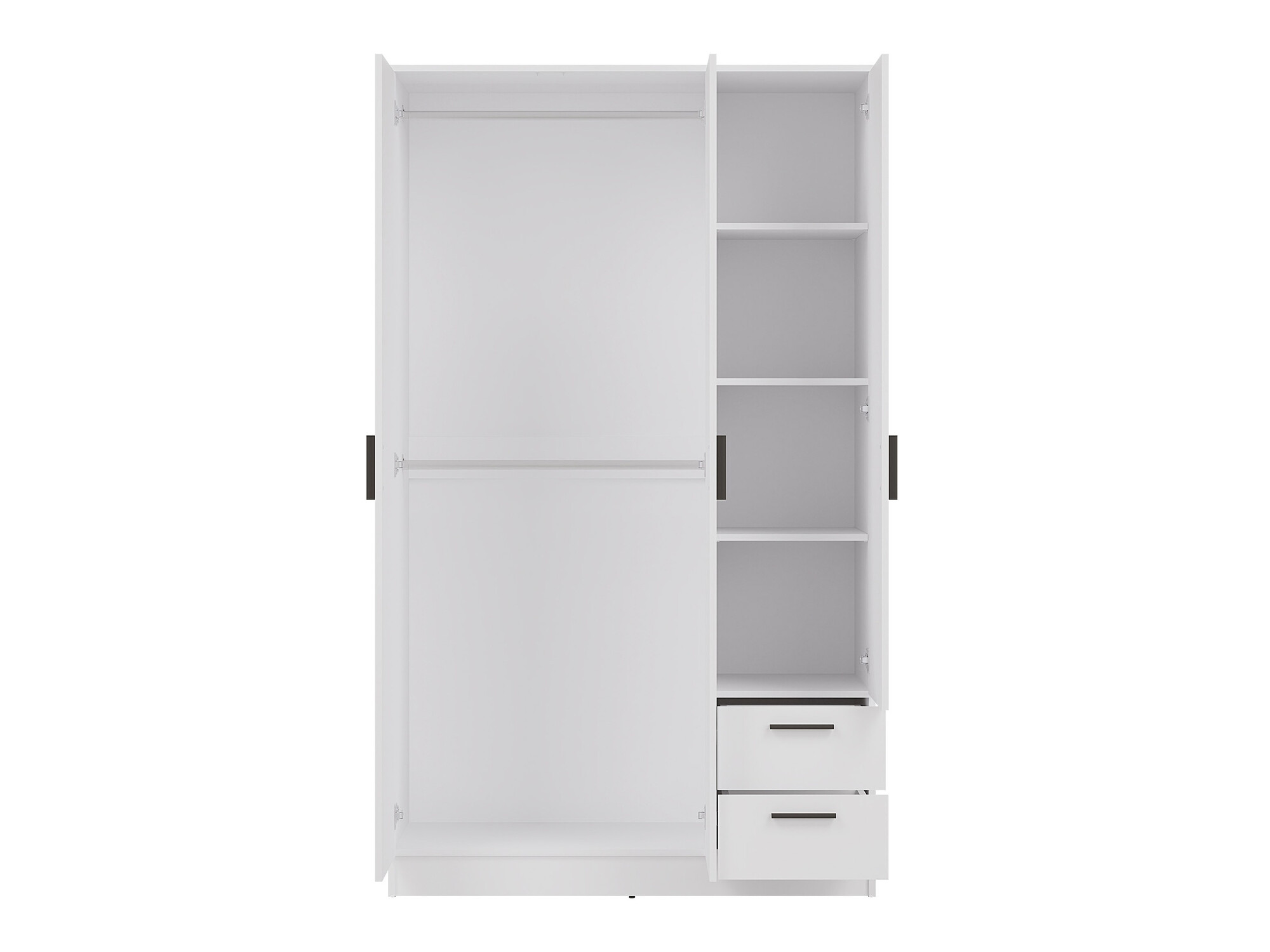 Wardrobe Orlando 222 (White)