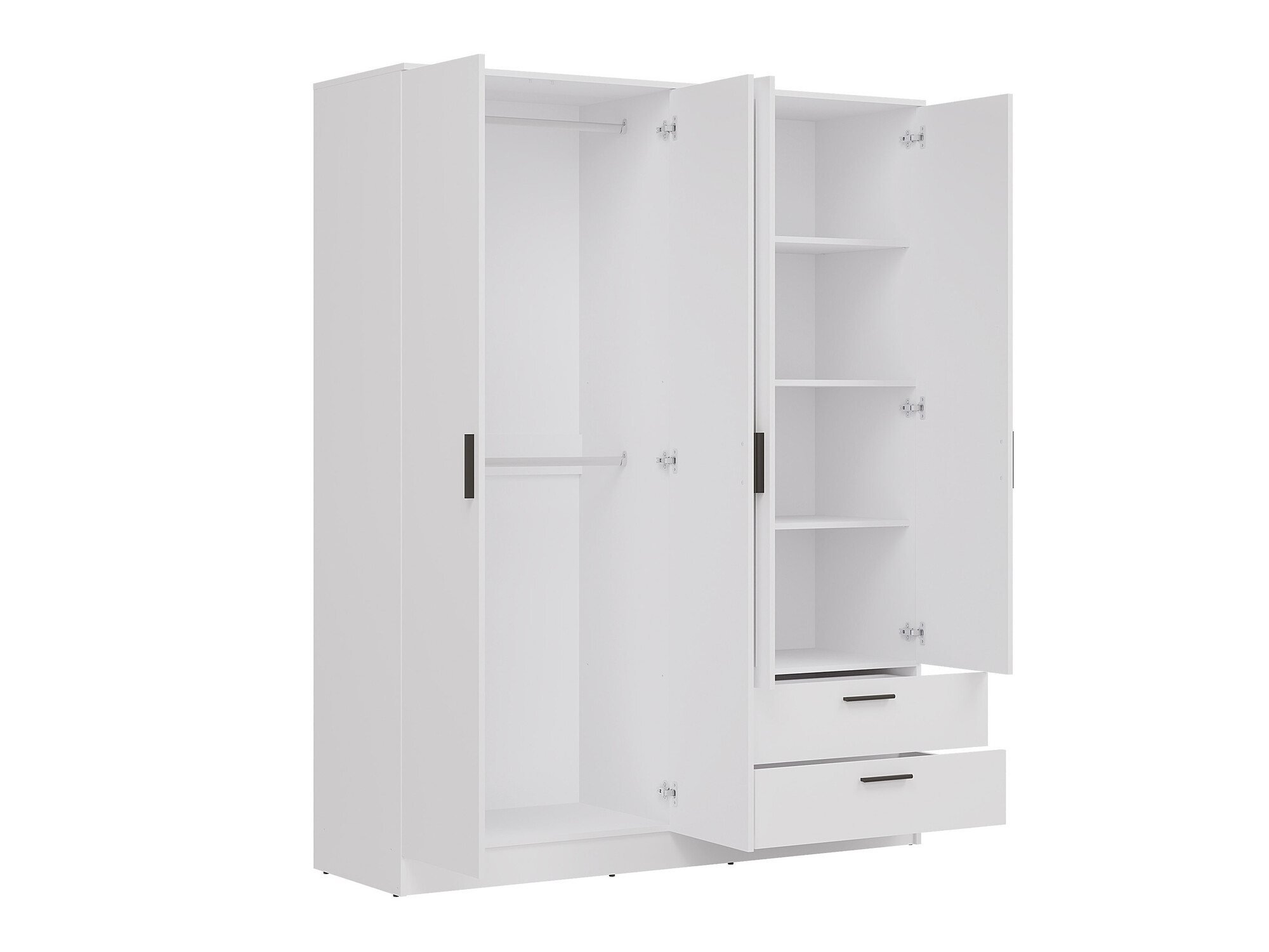 Wardrobe Orlando 223 (White)