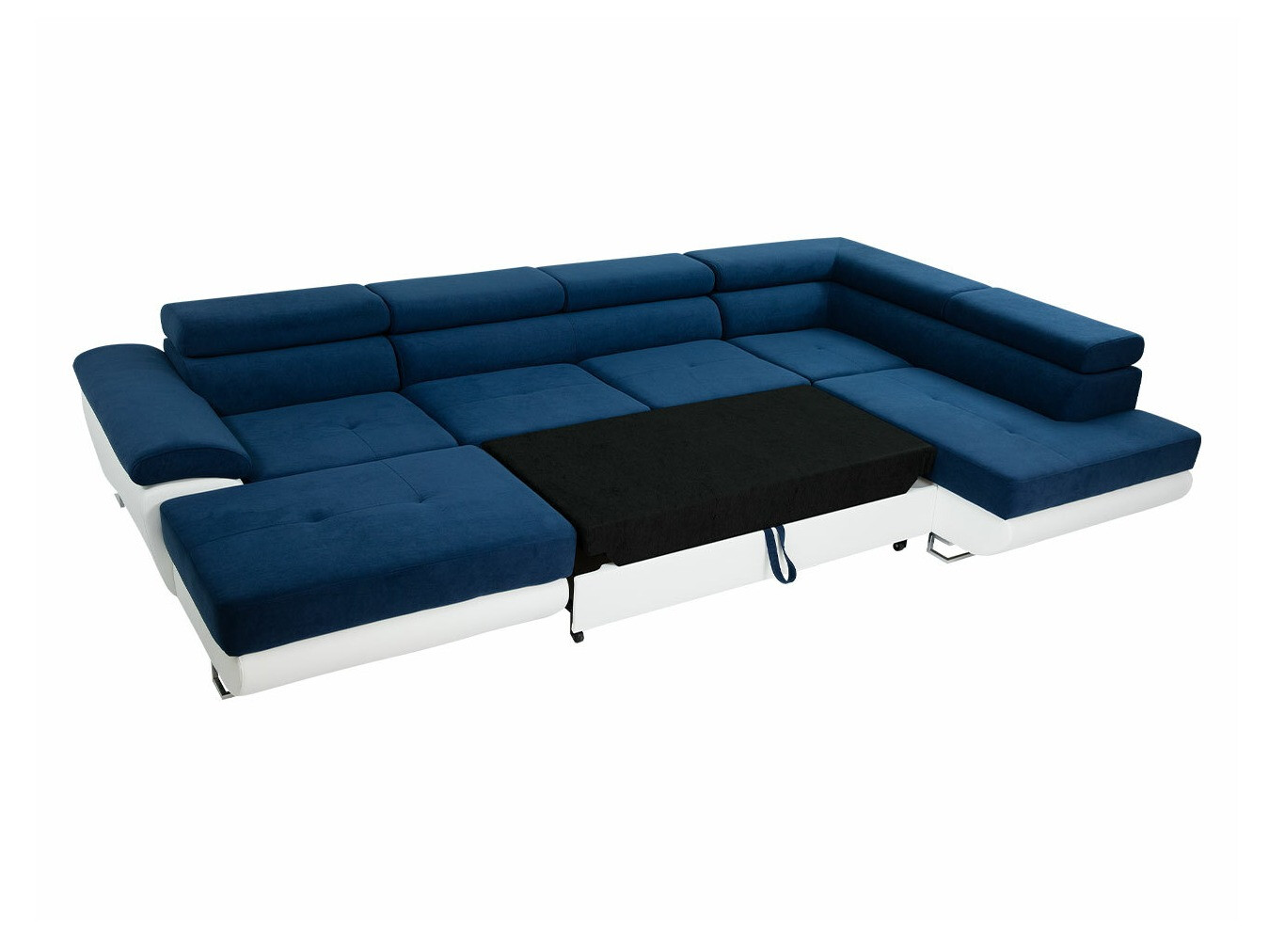 Corner sofa Comfivo Ruta IV (Soft 017 + Uttario Velvet 2971 + Kronos 02)