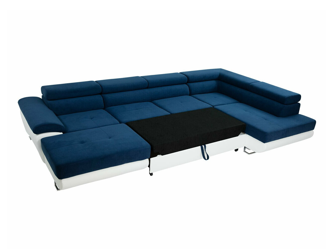 Corner sofa Comfivo Ruta IV (Soft 017 + Uttario Velvet 2979 + Uttario Velvet 2955 St)