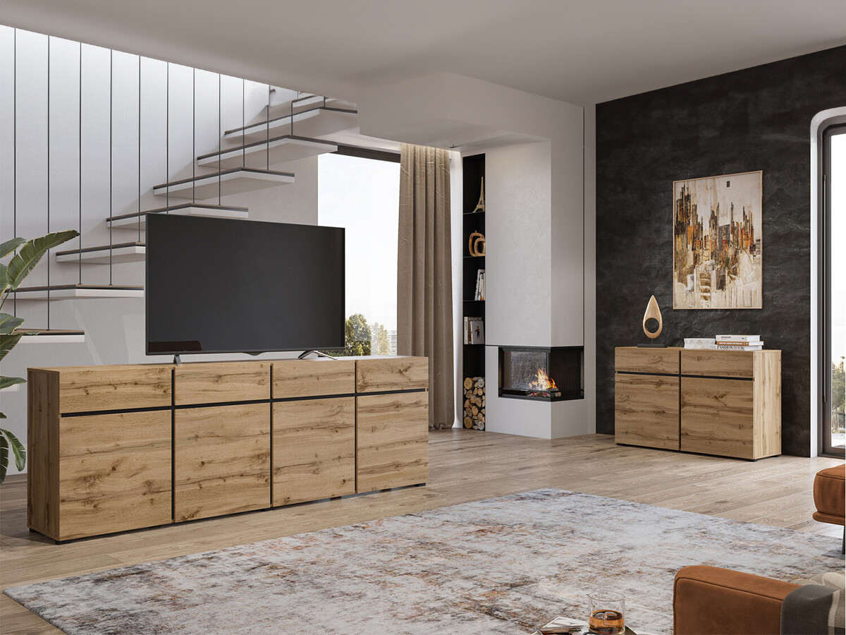 Living room set Alfere 108 (Wotan Oak)