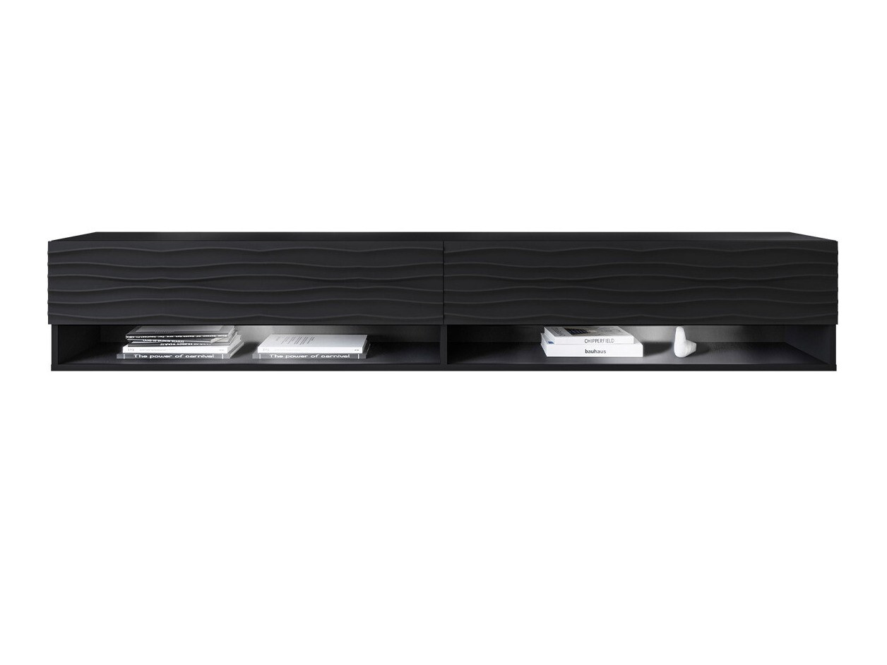 TV stand Sarasota 119 (Graphite + Black)