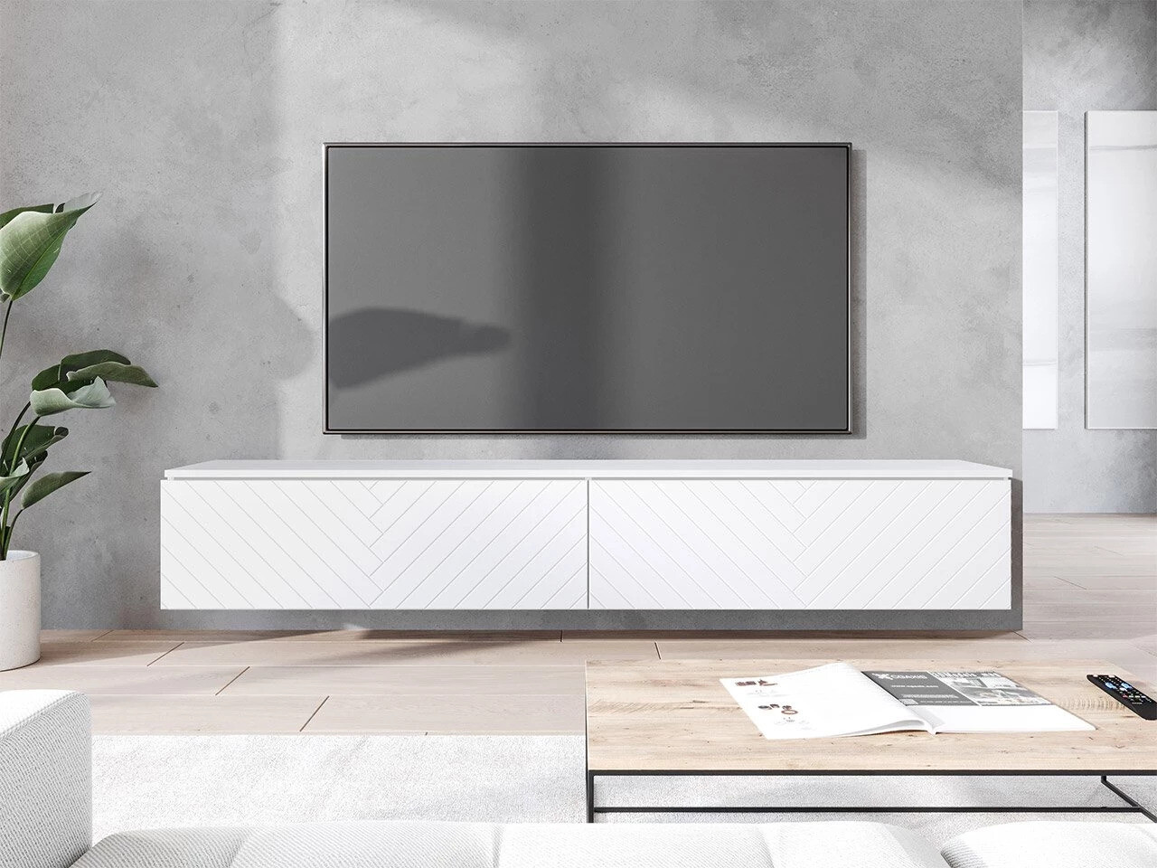 TV stand Sarasota 166 (White)