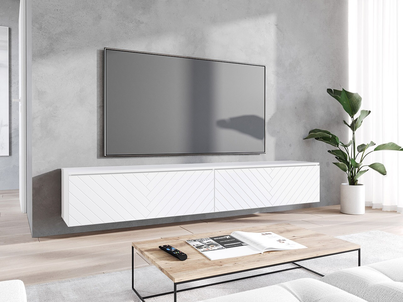 TV stand Sarasota 166 (White)