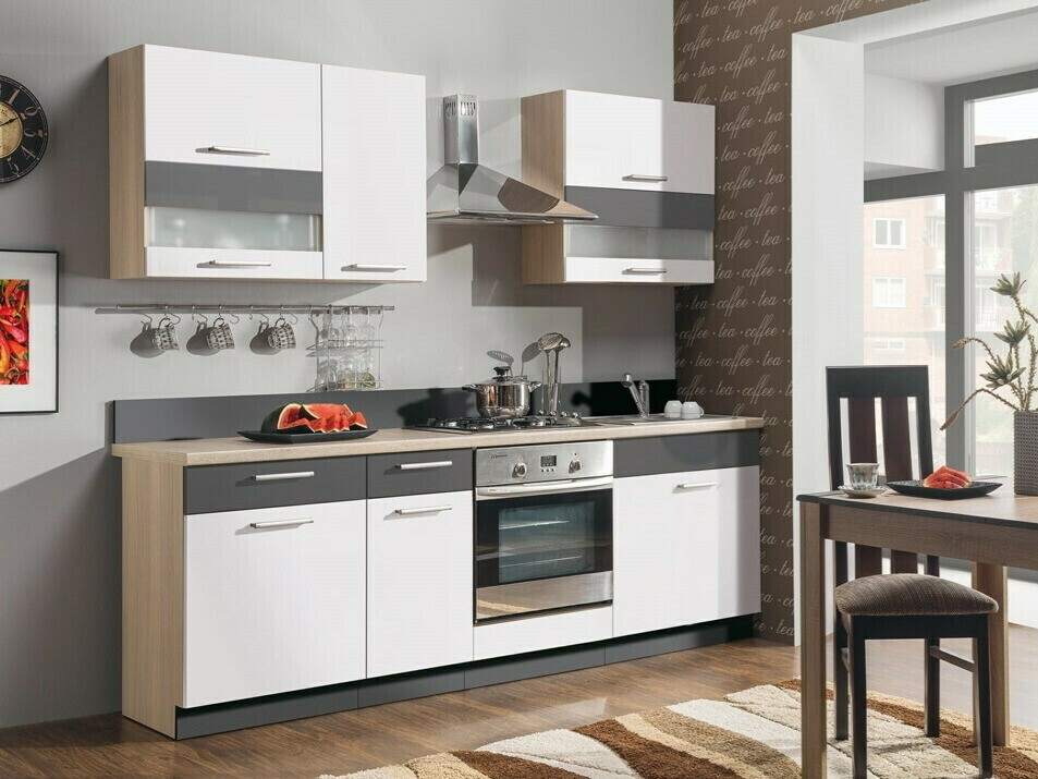 Modular wall cabinet Mode White 107