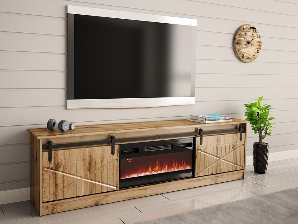 TV stand Charlotte 165 (Wotan Oak)