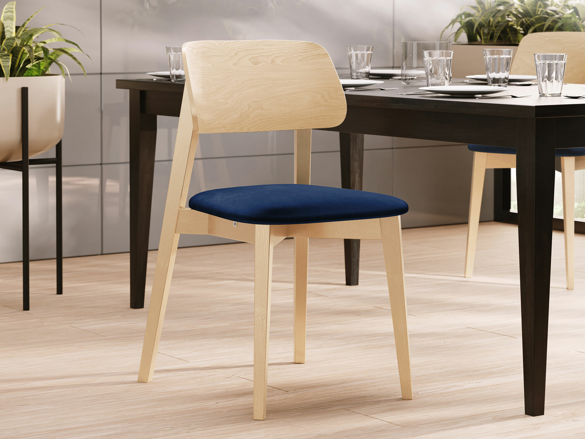 Chair Dearborn 101 (Magic Velvet 2216)