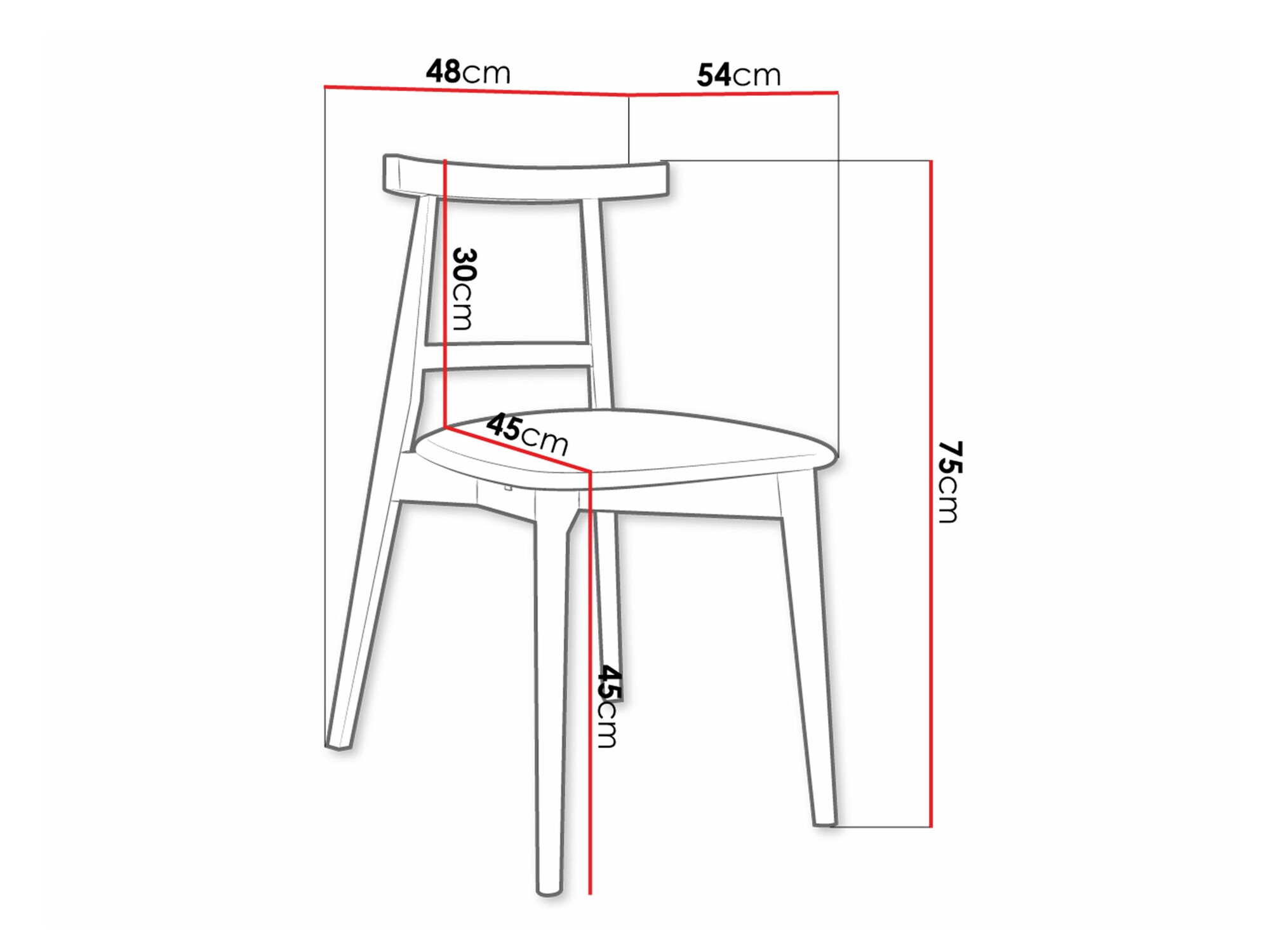 Chair Dearborn 104 (Magic Velvet 2205)