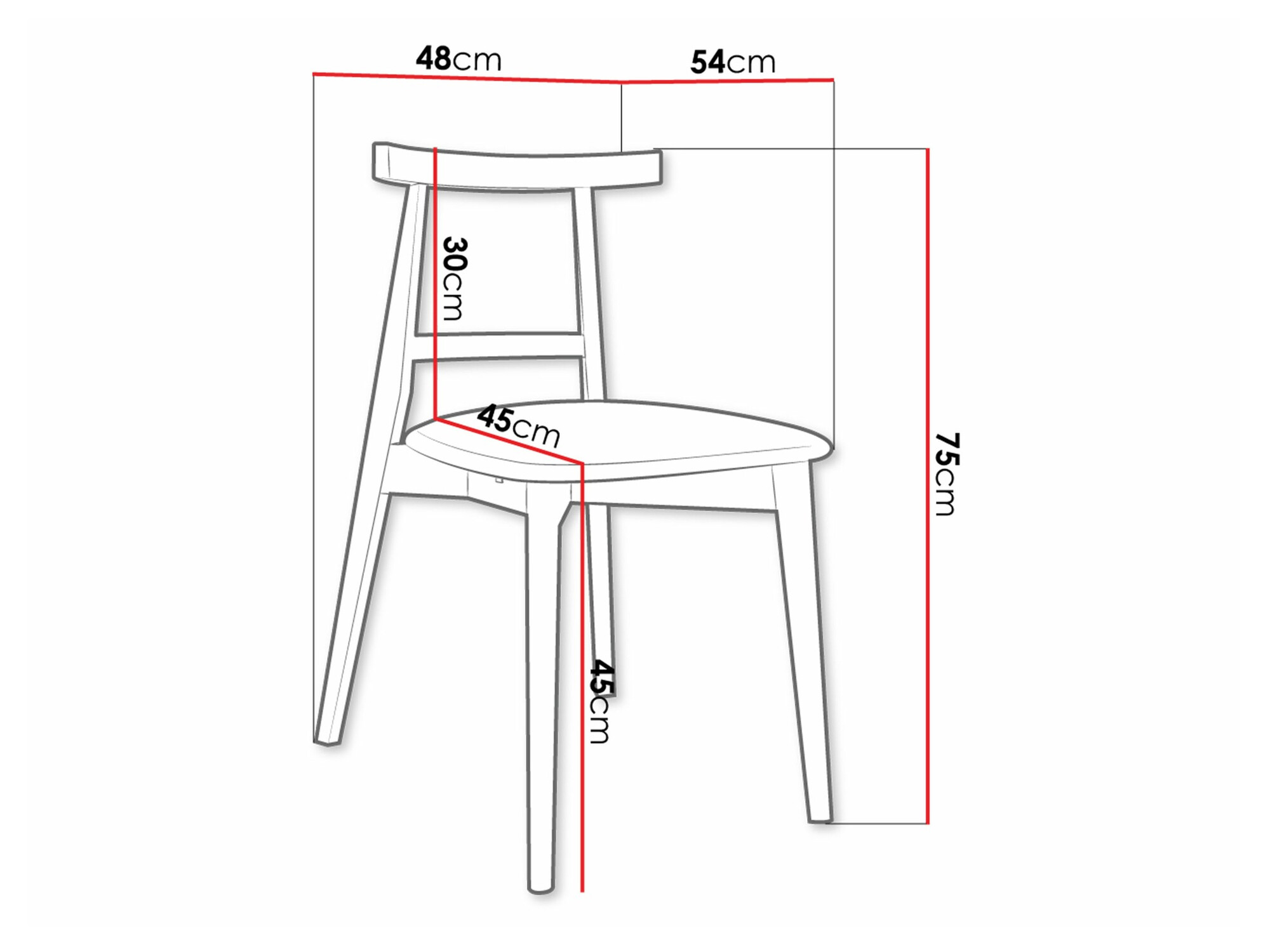 Chair Dearborn 104 (Magic Velvet 2216)